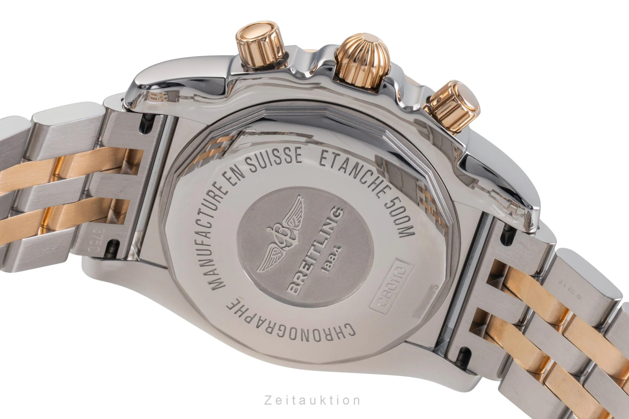 Breitling Chronomat 44 chronograph steel / gold automatic men's watch CB011012/B968  [2505520] - Image 11