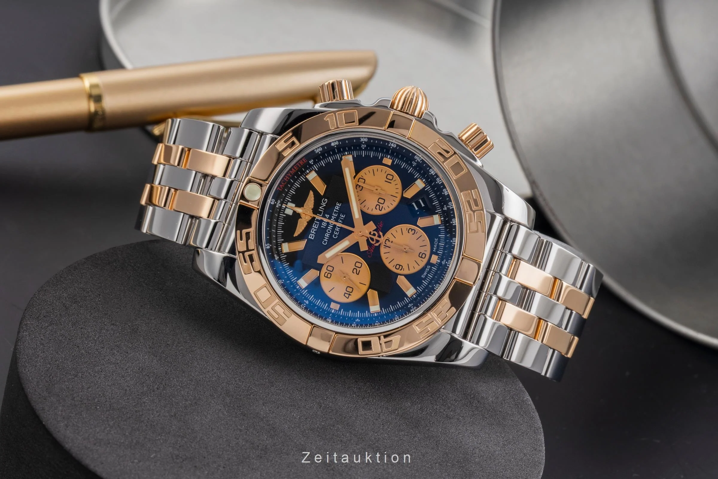 Breitling Chronomat 44 chronograph steel / gold automatic men's watch CB011012/B968  [2505520] - Image 3