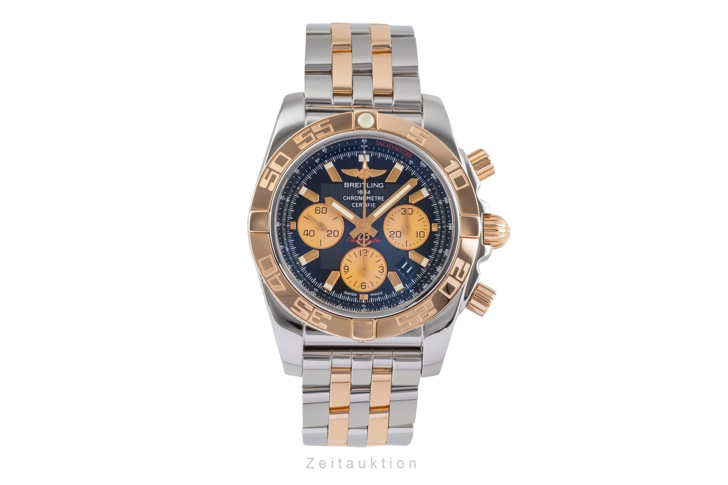 Breitling Chronomat 44 chronograph steel / gold automatic men's watch CB011012/B968  [2505520] - Image 5