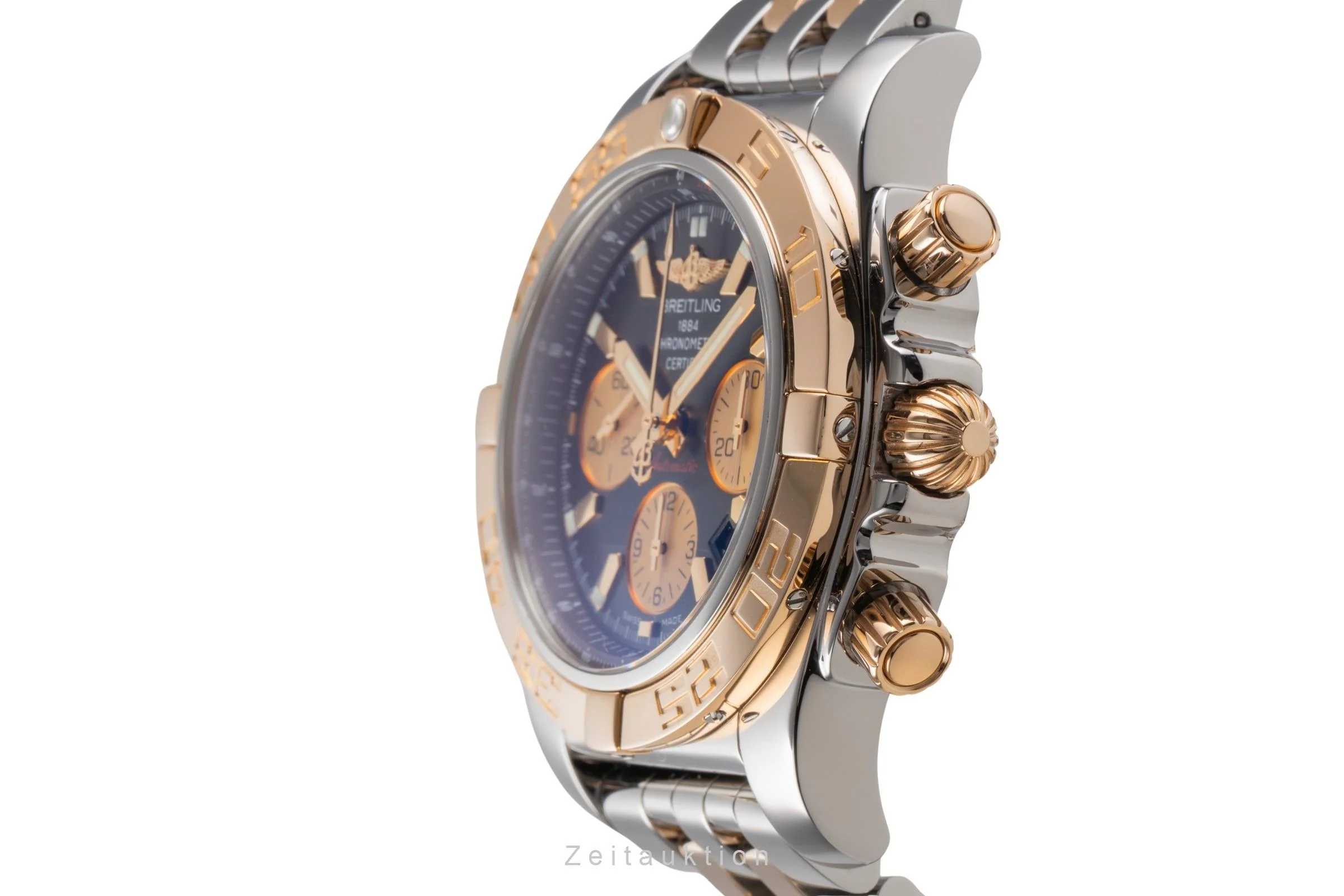 Breitling Chronomat 44 chronograph steel / gold automatic men's watch CB011012/B968  [2505520] - Image 7