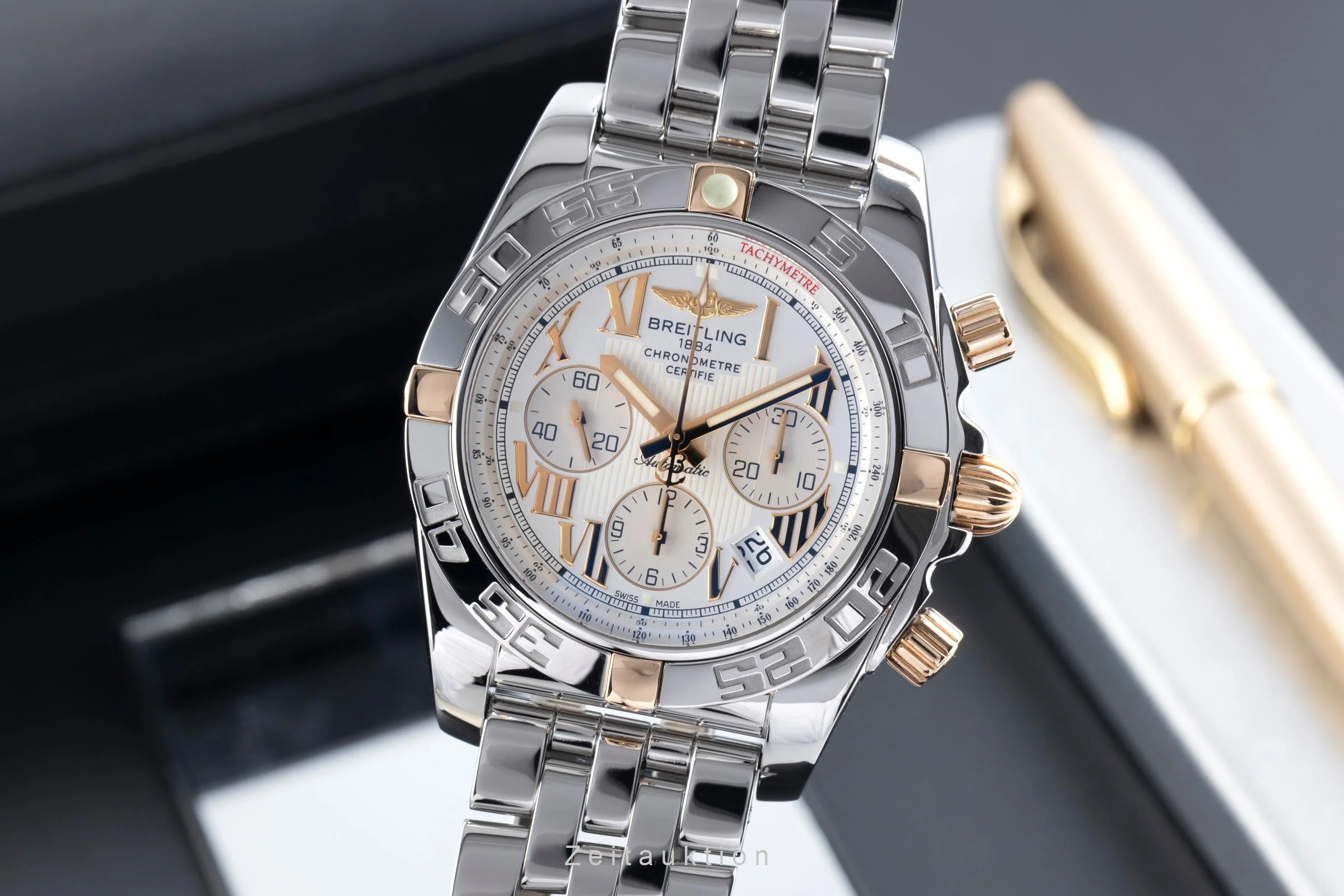 Breitling Chronomat 44 chronograph steel / gold automatic men's watch IB0110  B011G77PA  [2506921] - Image 2