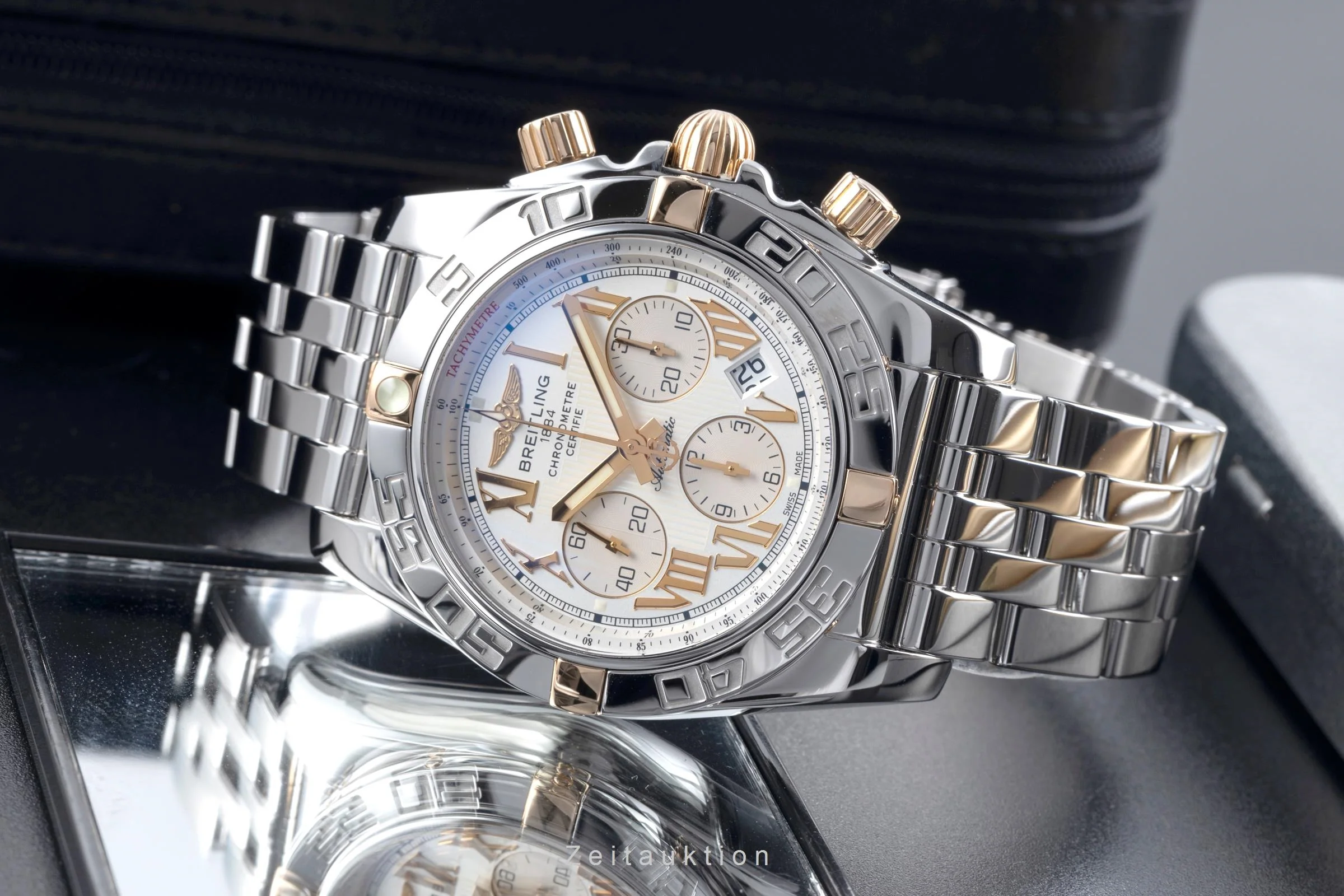 Breitling Chronomat 44 chronograph steel / gold automatic men's watch IB0110  B011G77PA  [2506921] - Image 3