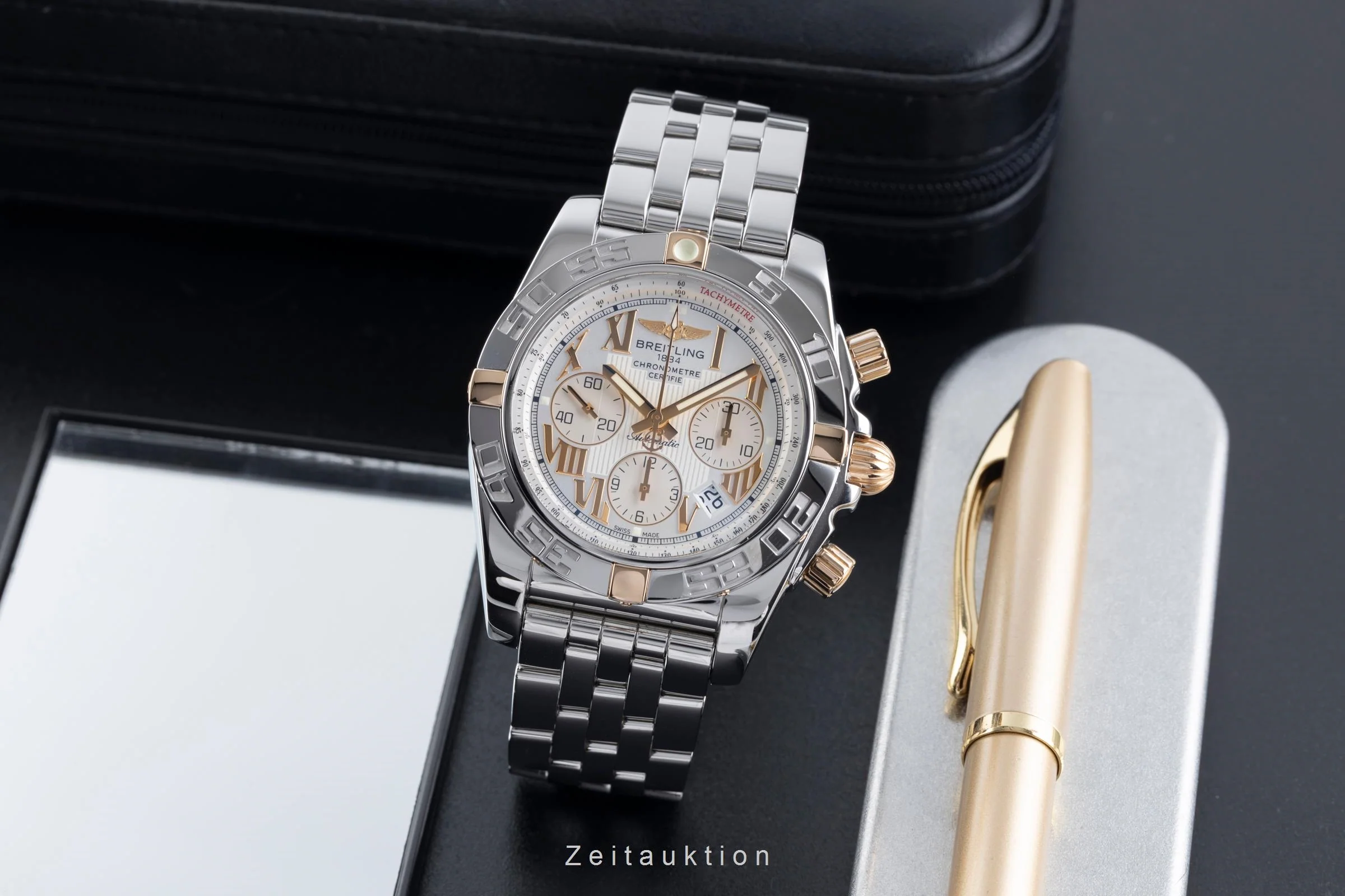 Breitling Chronomat 44 chronograph steel / gold automatic men's watch IB0110  B011G77PA  [2506921] - Image 4