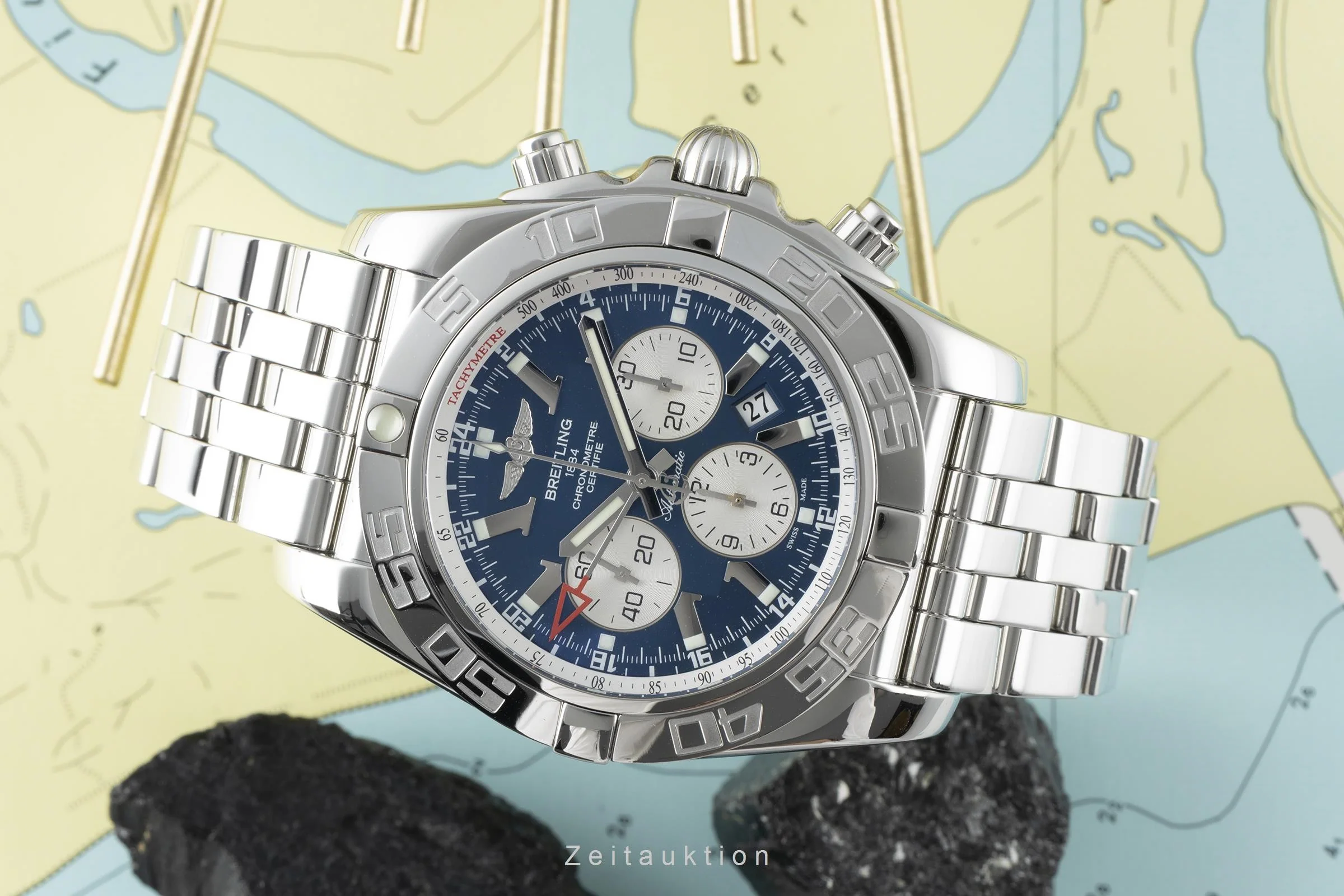 Breitling Chronomat 47 GMT chronograph steel automatic men's watch AB0410  [2203870] - Image 2