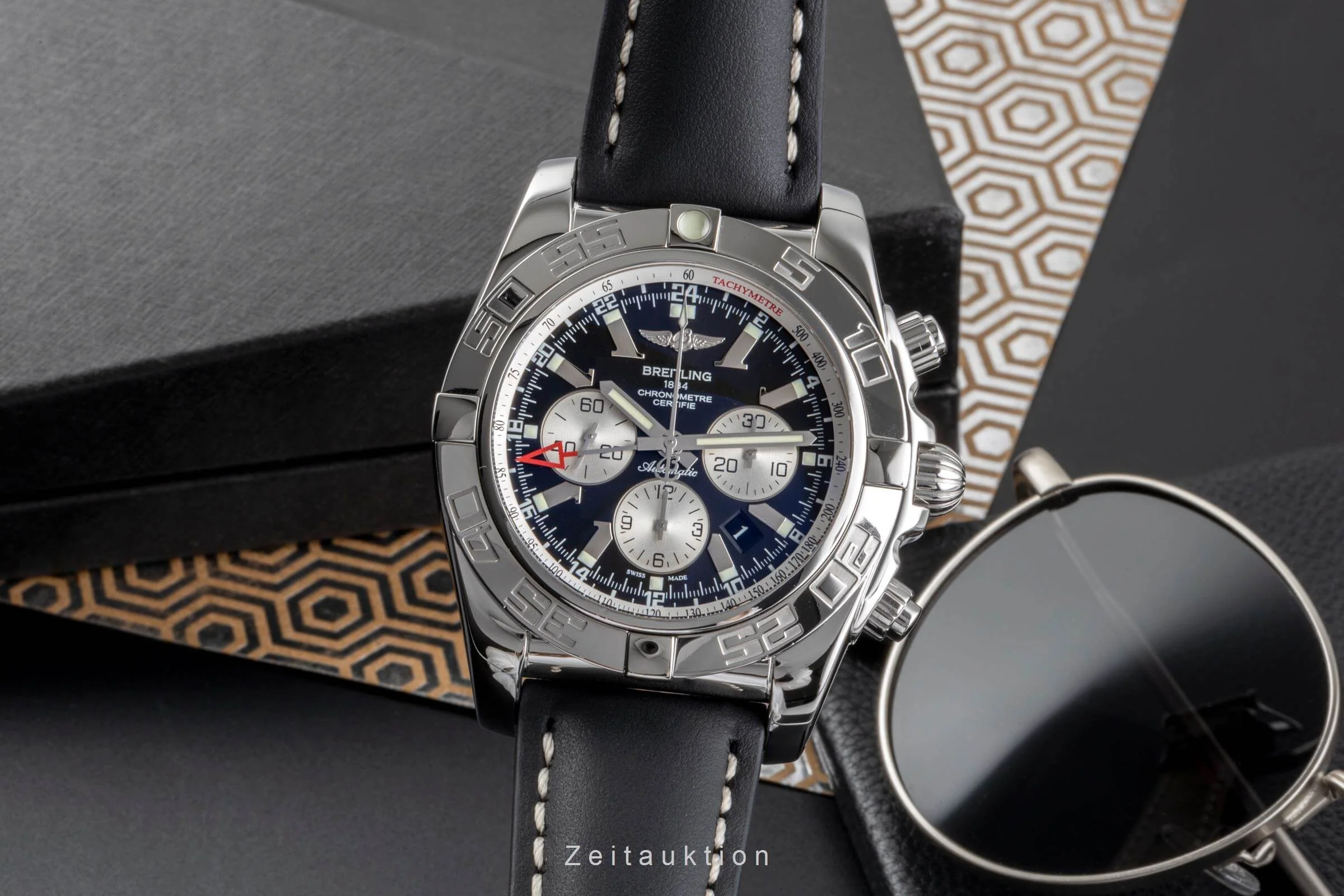 Breitling Chronomat 47 GMT chronograph steel automatic men's watch AB041012/BA69  [2501927] - Image 2