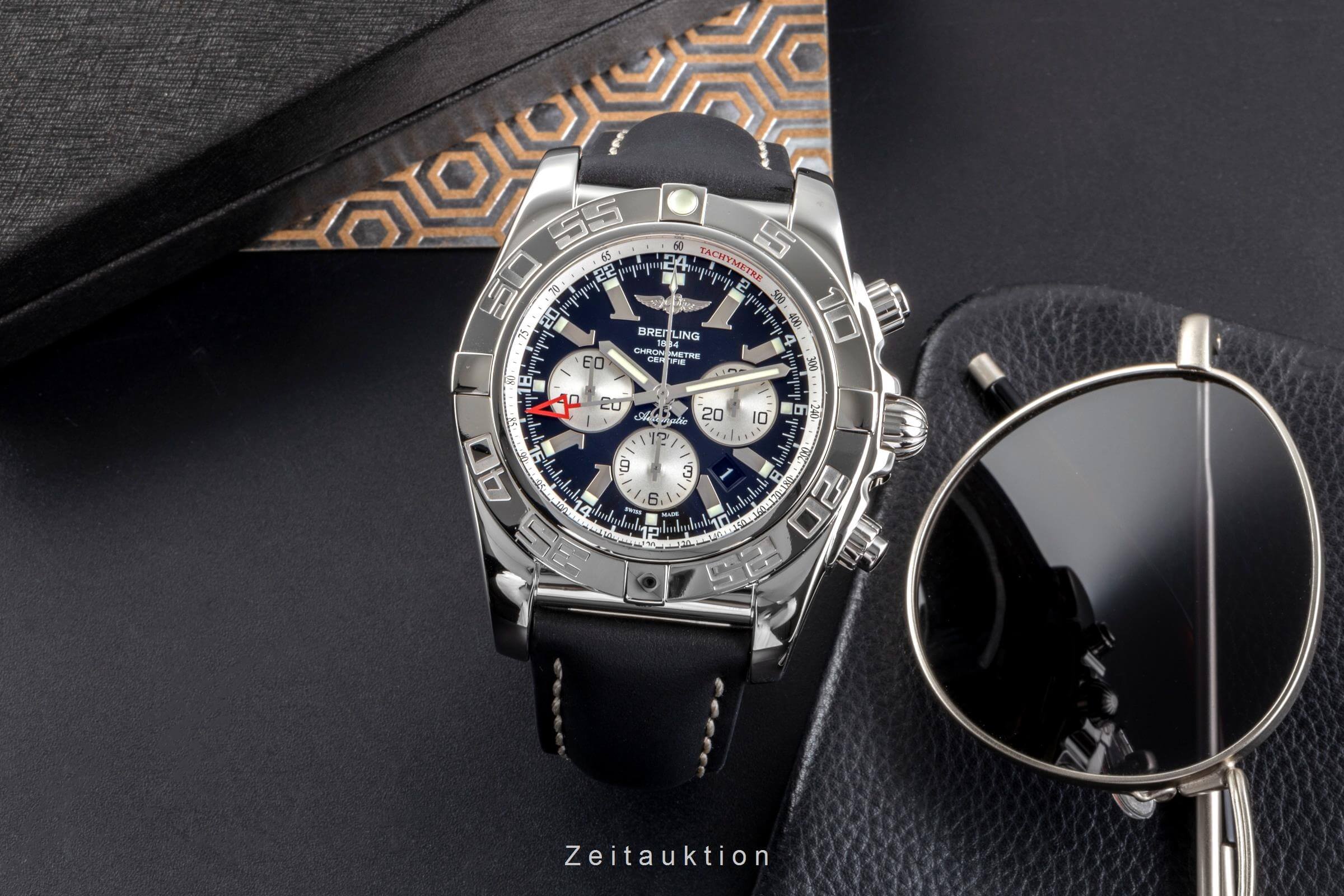 Breitling Chronomat 47 GMT chronograph steel automatic men's watch AB041012/BA69  [2501927] - Image 4