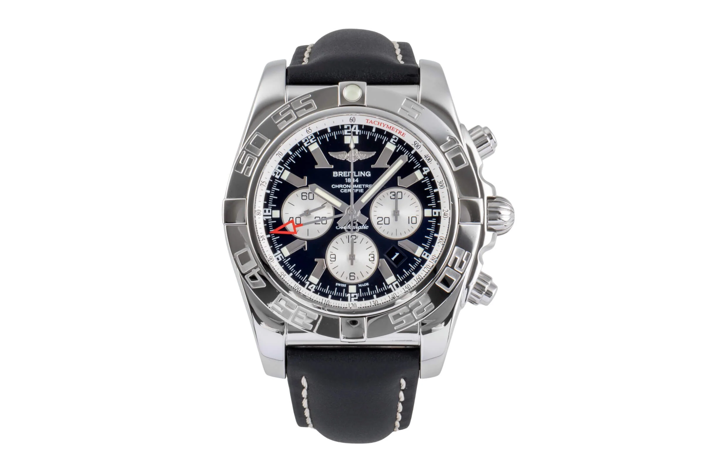 Breitling Chronomat 47 GMT chronograph steel automatic men's watch AB041012/BA69  [2501927] - Image 5