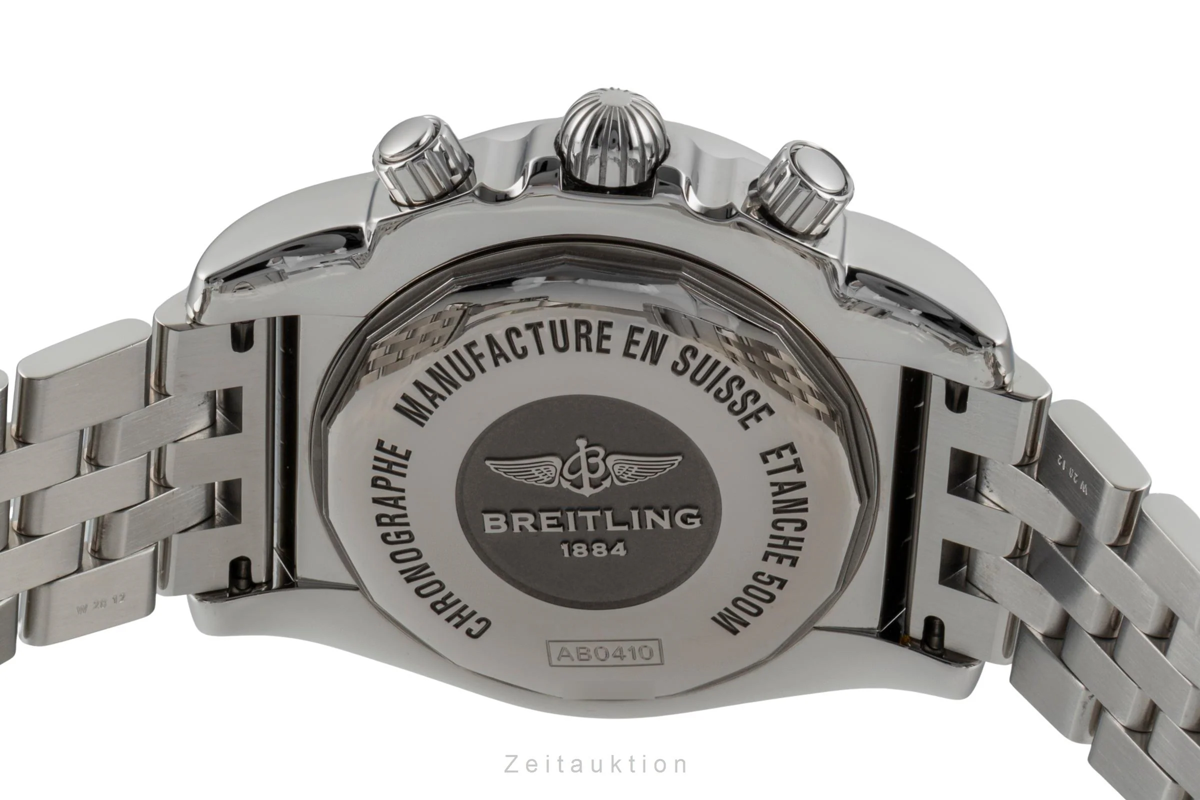 Breitling Chronomat 47 GMT chronograph steel automatic men's watch AB041012/BA69  [2600016] - Image 11