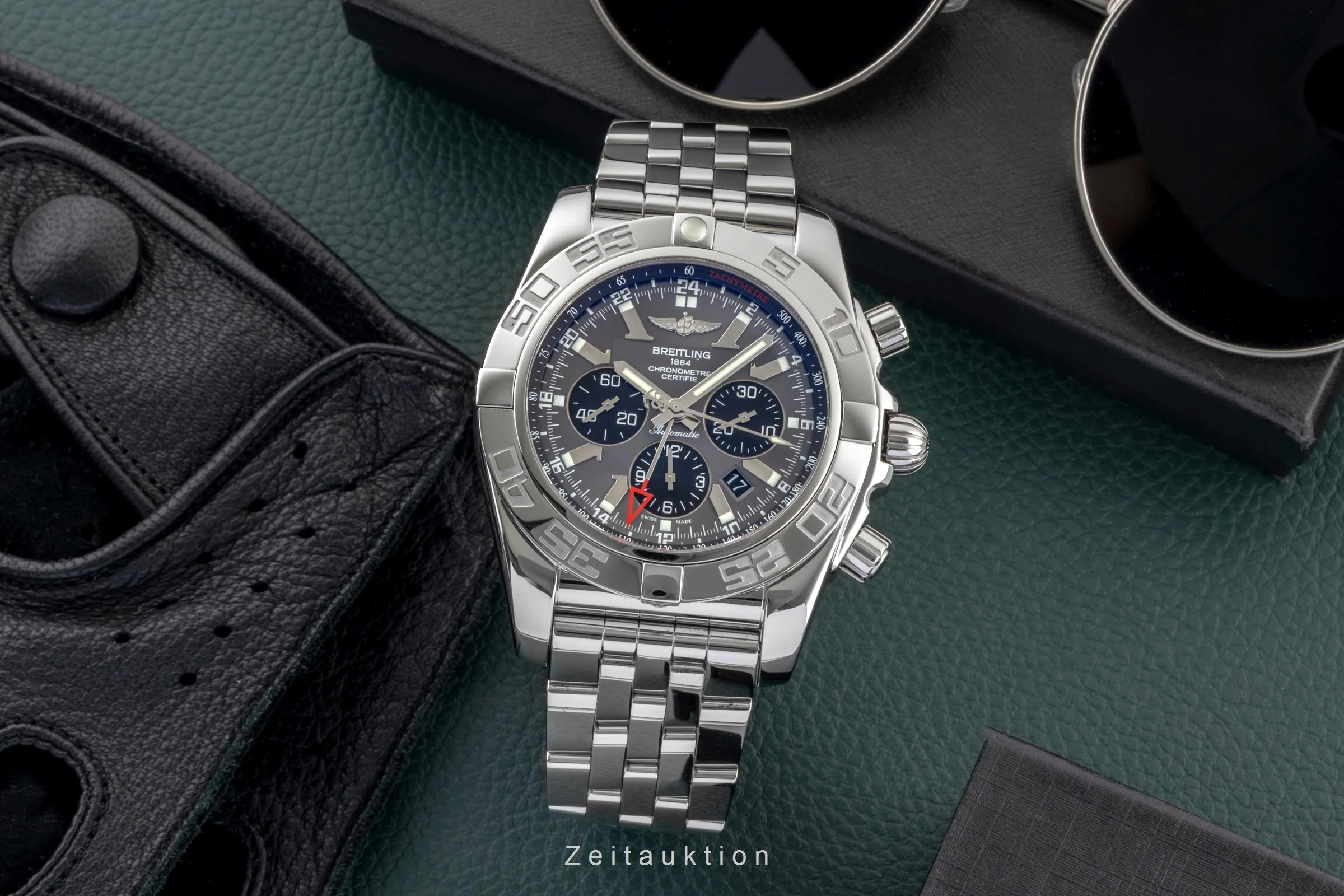 Breitling Chronomat 47 GMT chronograph steel automatic men's watch AB041012/BA69  [2600016] - Image 4