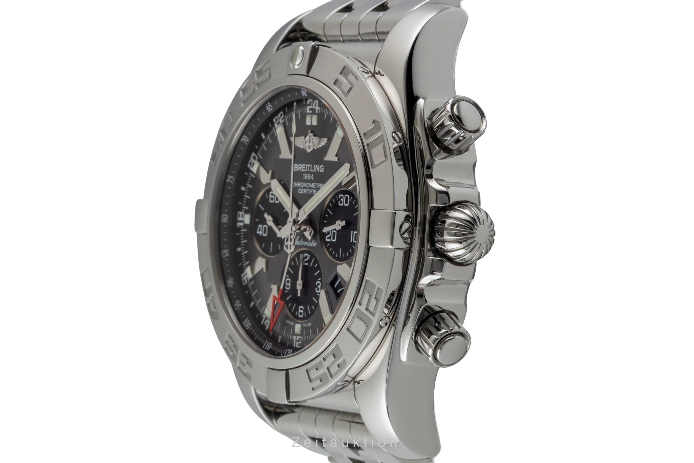 Breitling Chronomat 47 GMT chronograph steel automatic men's watch AB041012/BA69  [2600016] - Image 7