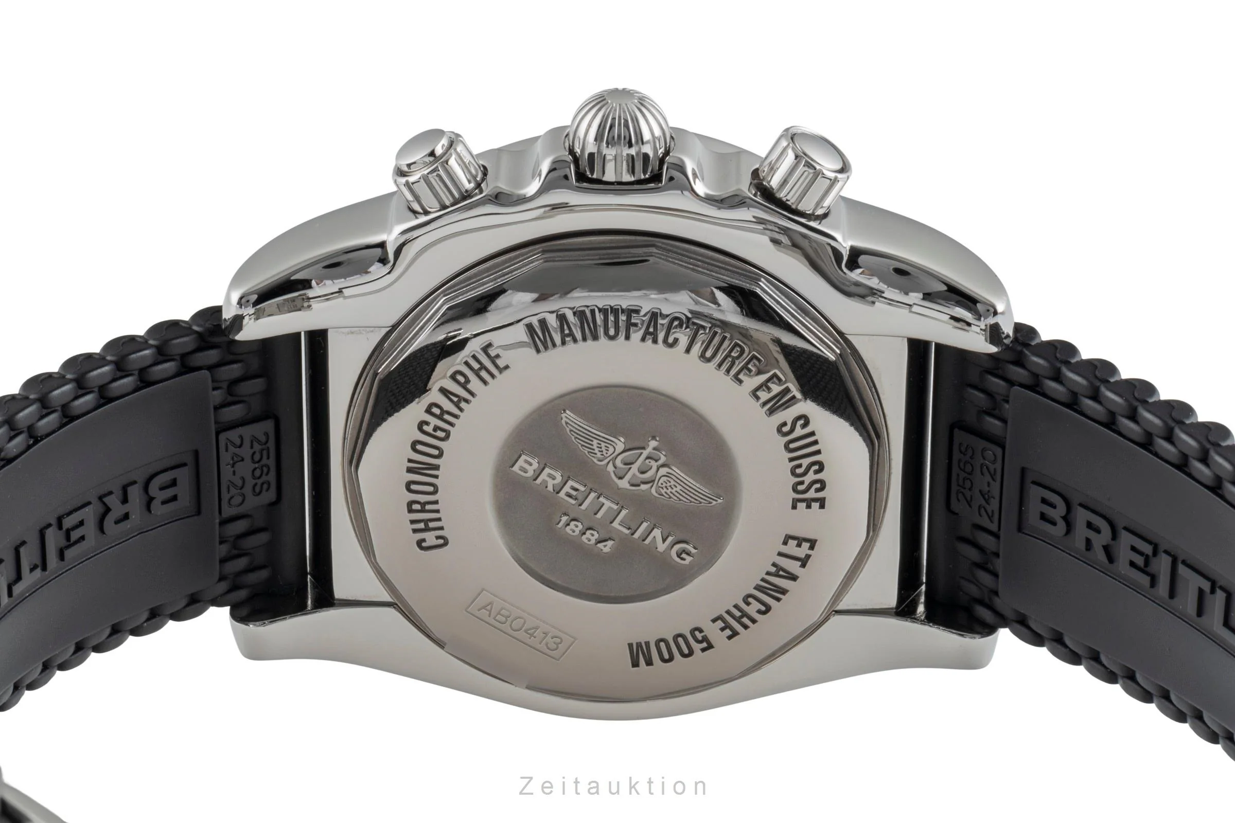 Breitling Chronomat 47 GMT chronograph steel automatic men's watch AB0413B9/BD17  [2505954] - Image 11