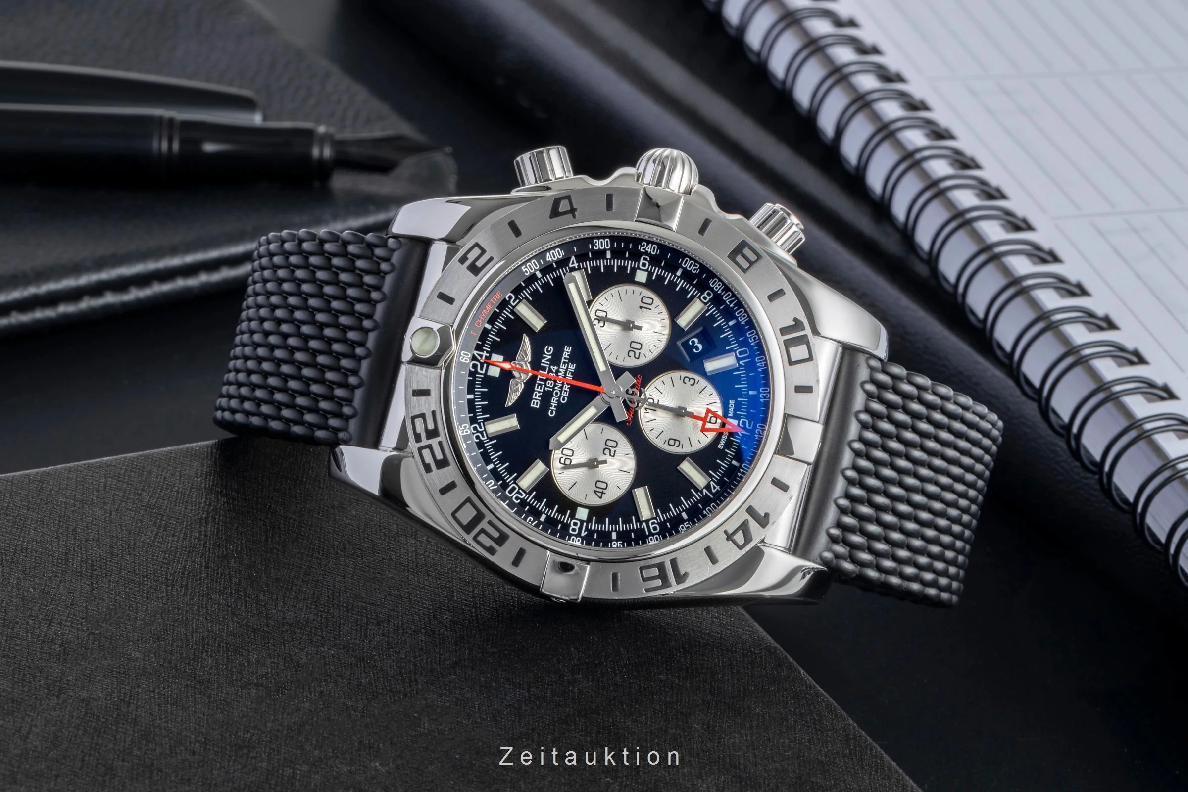 Breitling Chronomat 47 GMT chronograph steel automatic men's watch AB0413B9/BD17  [2505954] - Image 3