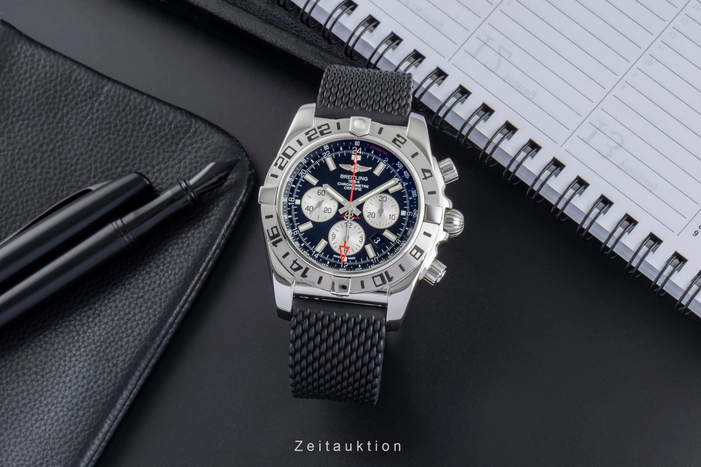 Breitling Chronomat 47 GMT chronograph steel automatic men's watch AB0413B9/BD17  [2505954] - Image 4
