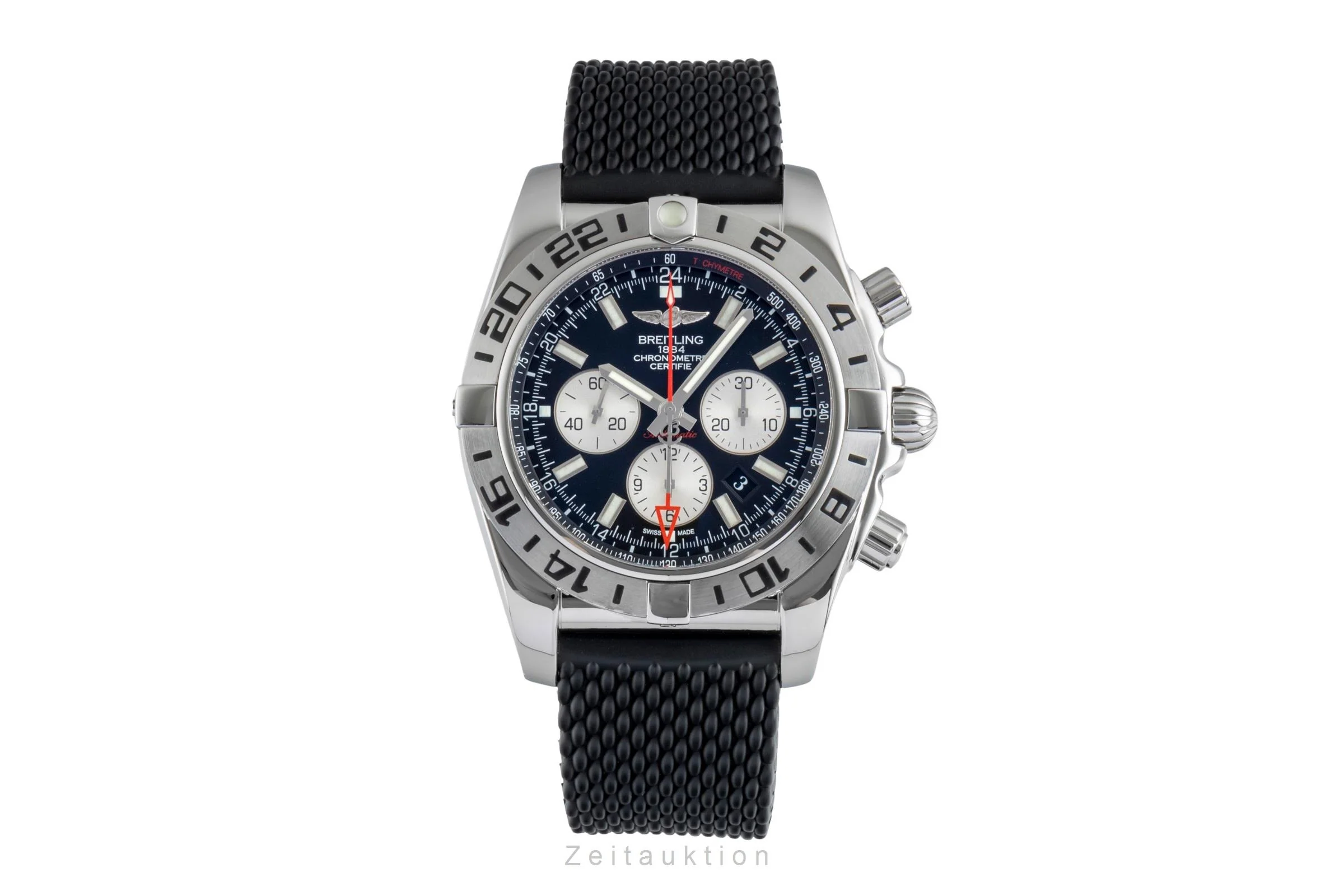 Breitling Chronomat 47 GMT chronograph steel automatic men's watch AB0413B9/BD17  [2505954] - Image 5