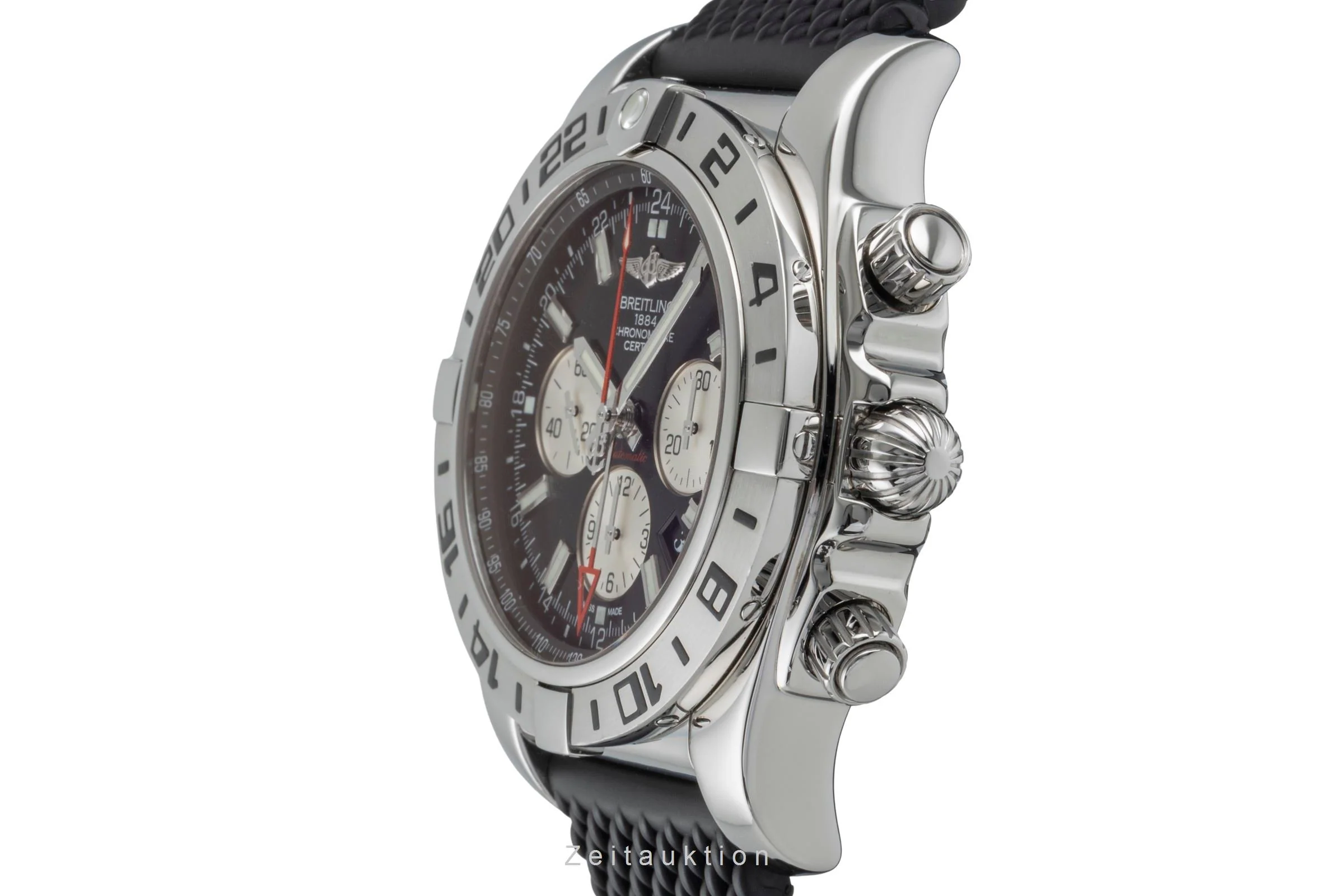 Breitling Chronomat 47 GMT chronograph steel automatic men's watch AB0413B9/BD17  [2505954] - Image 7