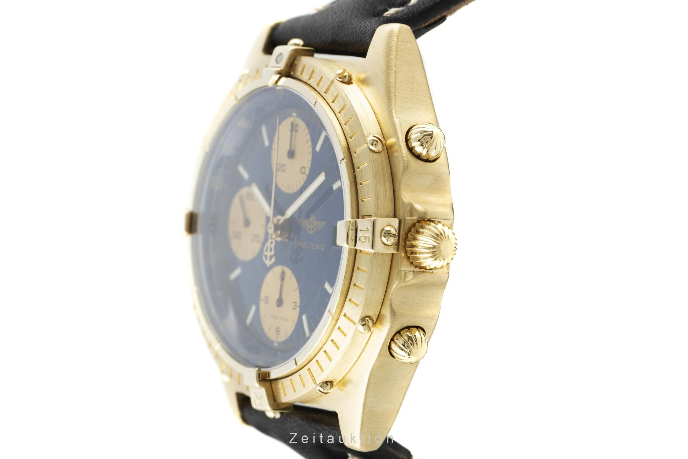 Breitling Chronomat chronograph 18 ct gold automatic men's watch 81950 LP: 19000EUR  [2110506] - Image 6