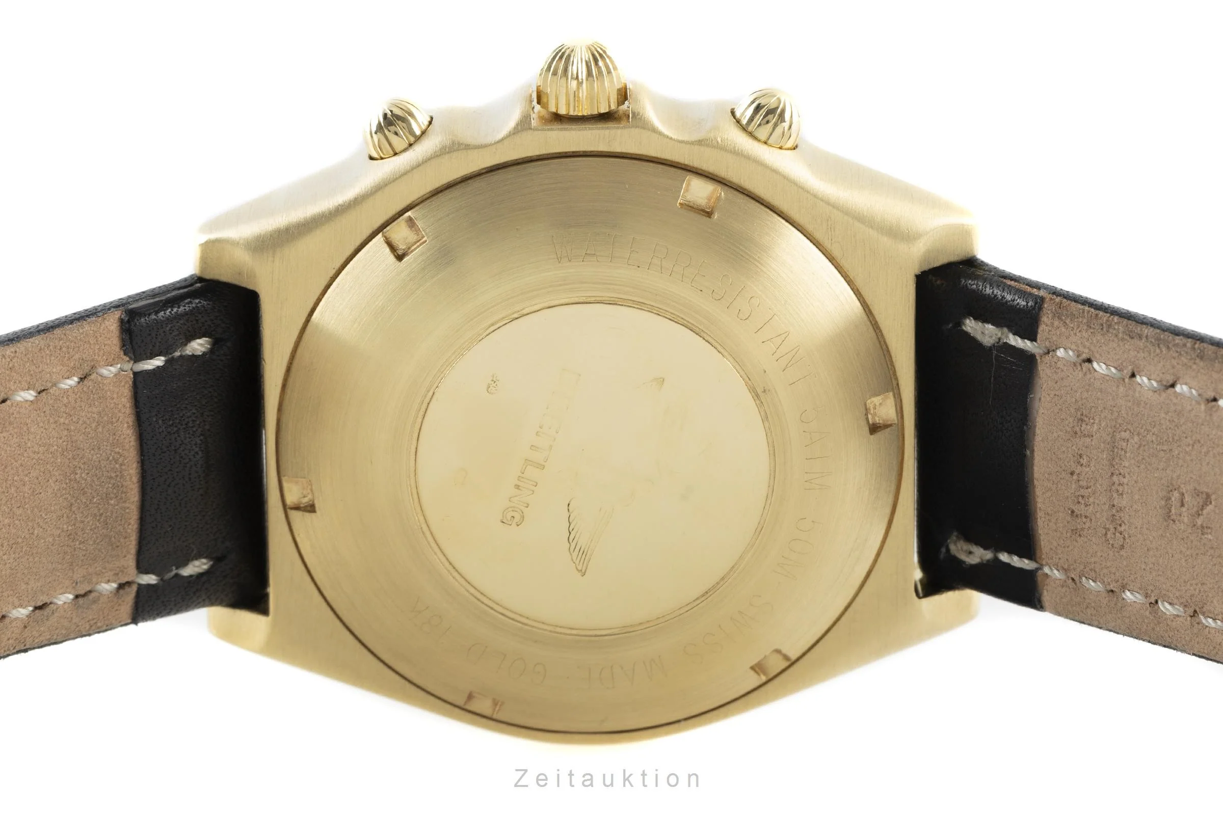 Breitling Chronomat chronograph 18 ct gold automatic men's watch 81950 LP: 19000EUR  [2110506] - Image 9