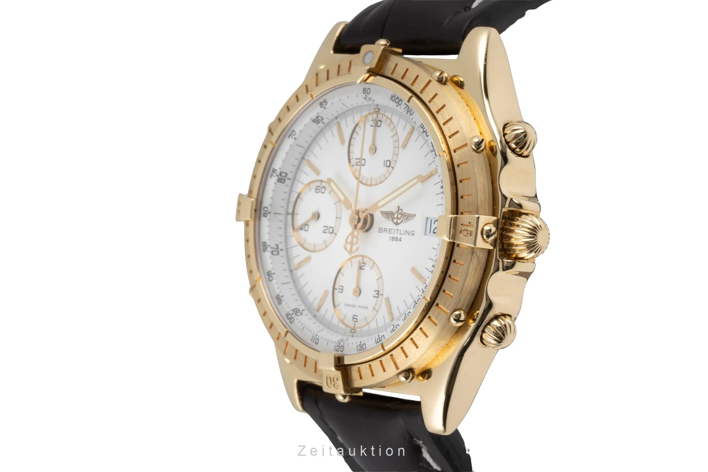 Breitling Chronomat chronograph 18 ct gold automatic men's watch 81950  K13047  [2505802] - Image 7