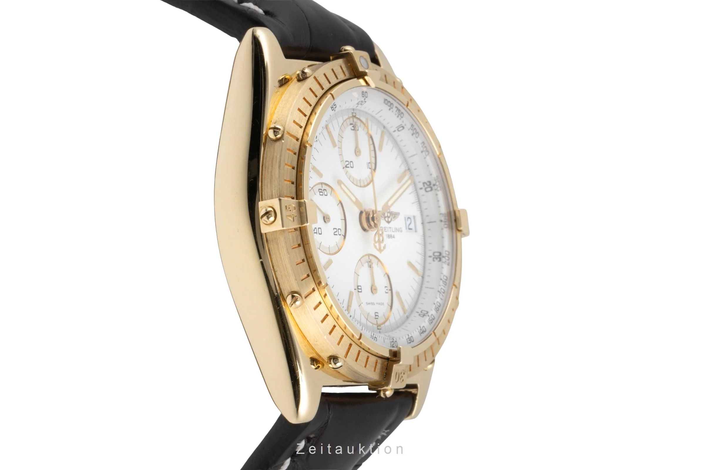 Breitling Chronomat chronograph 18 ct gold automatic men's watch 81950  K13047  [2505802] - Image 8
