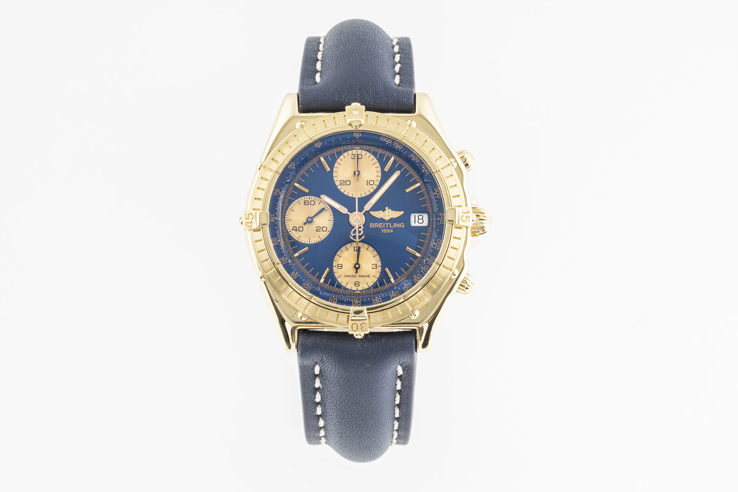Breitling Chronomat chronograph 18 ct gold automatic men's watch K13047  [2303733] - Image 4
