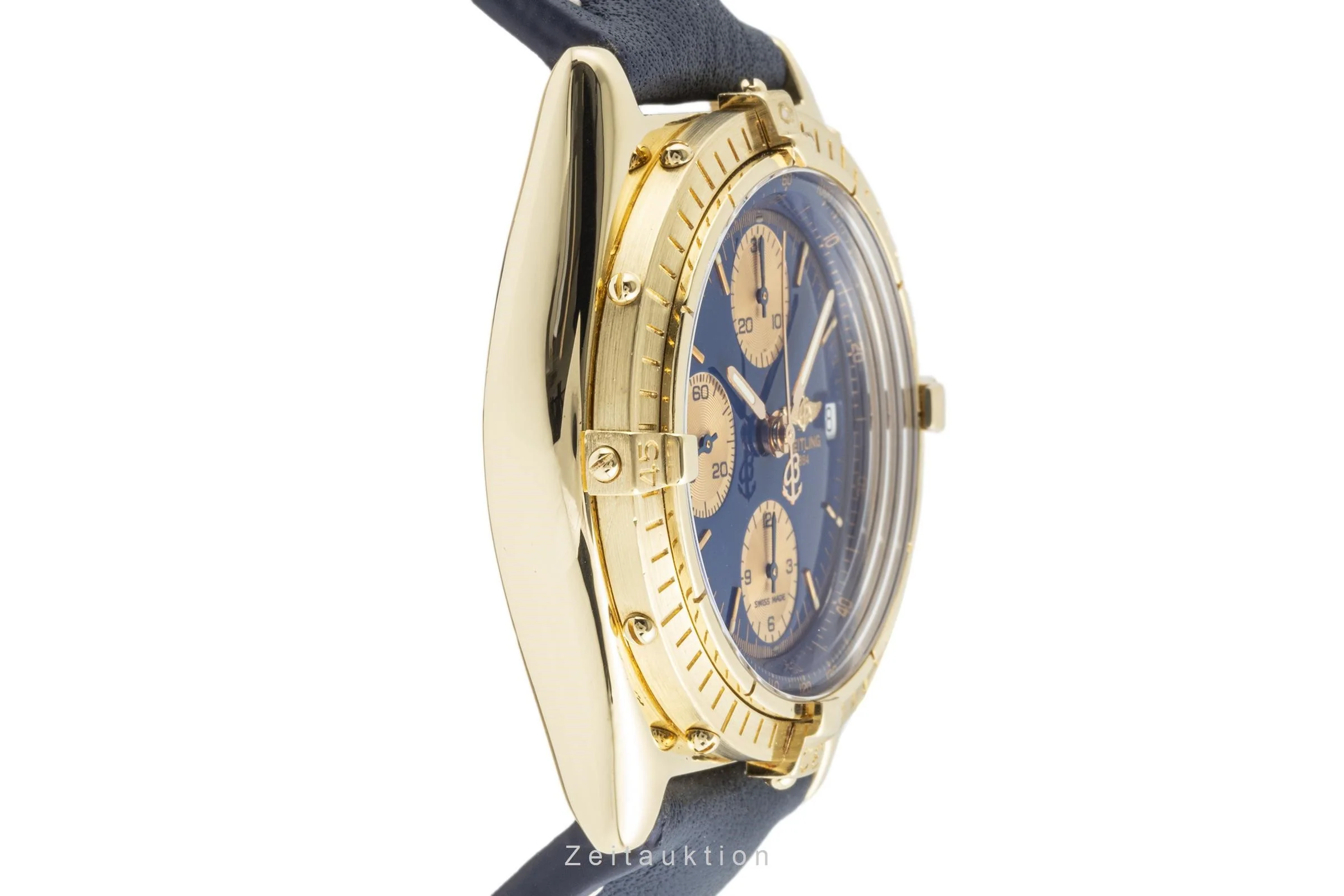 Breitling Chronomat chronograph 18 ct gold automatic men's watch K13047  [2303733] - Image 7