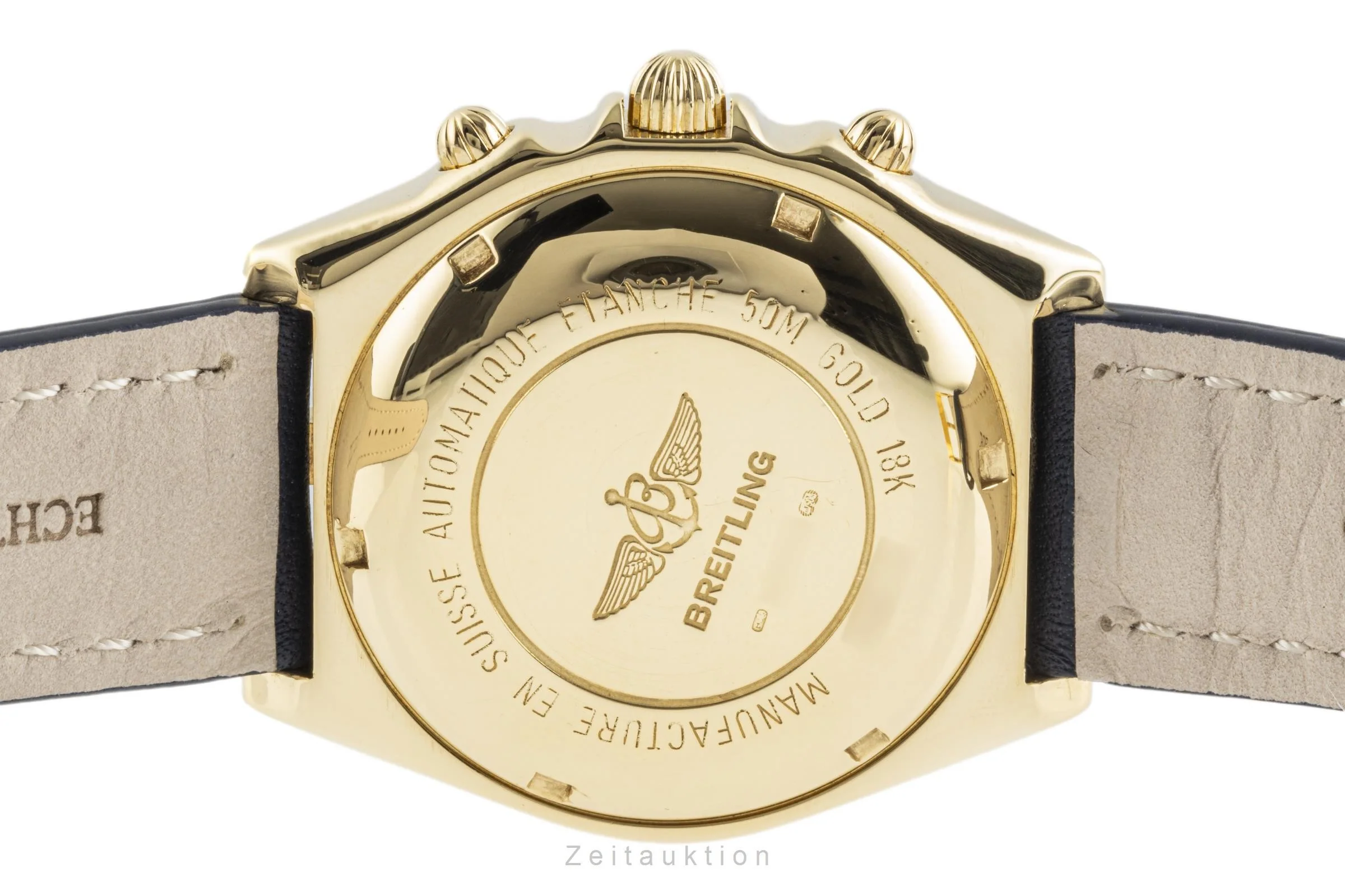 Breitling Chronomat chronograph 18 ct gold automatic men's watch K13047  [2303733] - Image 9