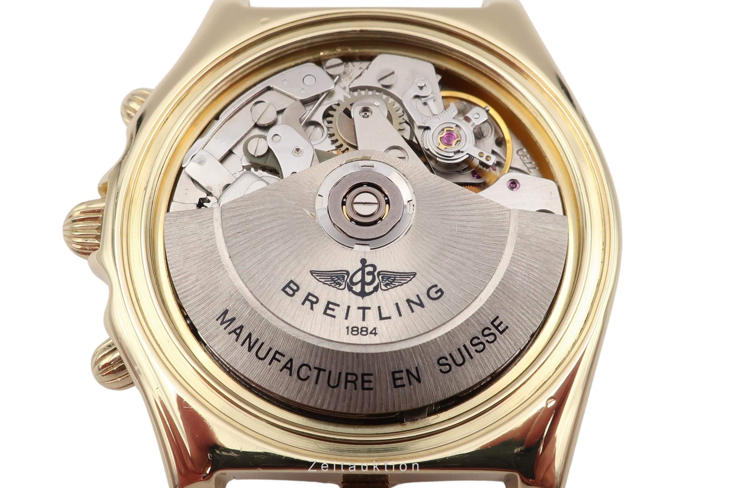 Breitling Chronomat chronograph 18 ct gold automatic men's watch K13047 , 81950  [2501375] - Image 14
