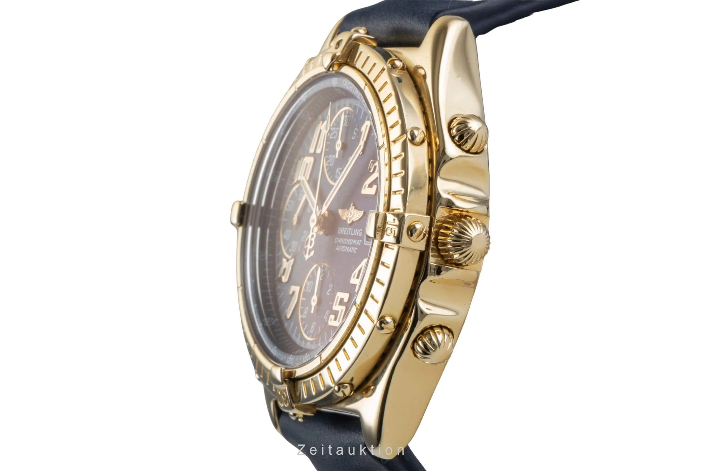 Breitling Chronomat chronograph 18 ct gold automatic men's watch K13047 , 81950  [2501375] - Image 7