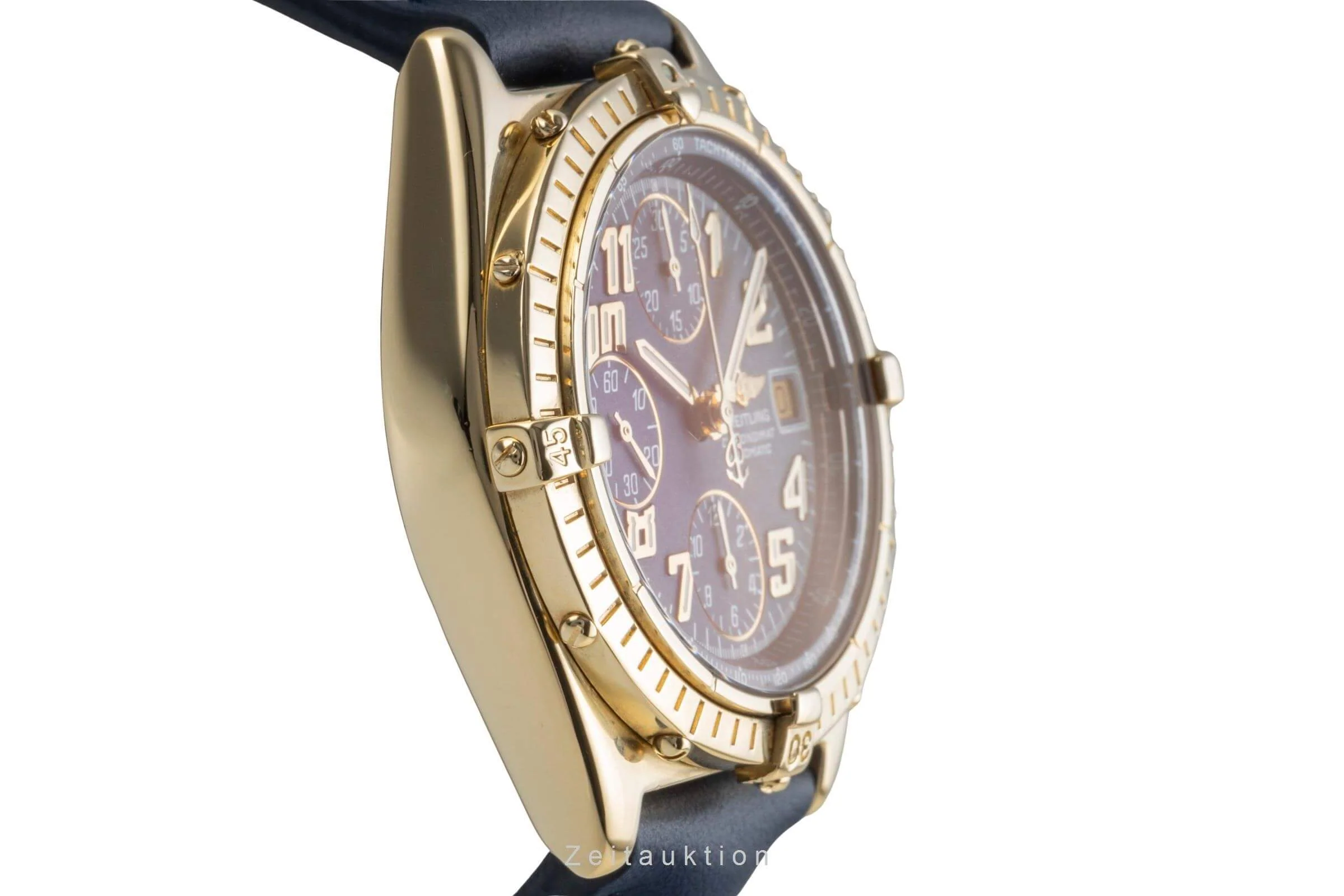 Breitling Chronomat chronograph 18 ct gold automatic men's watch K13047 , 81950  [2501375] - Image 8