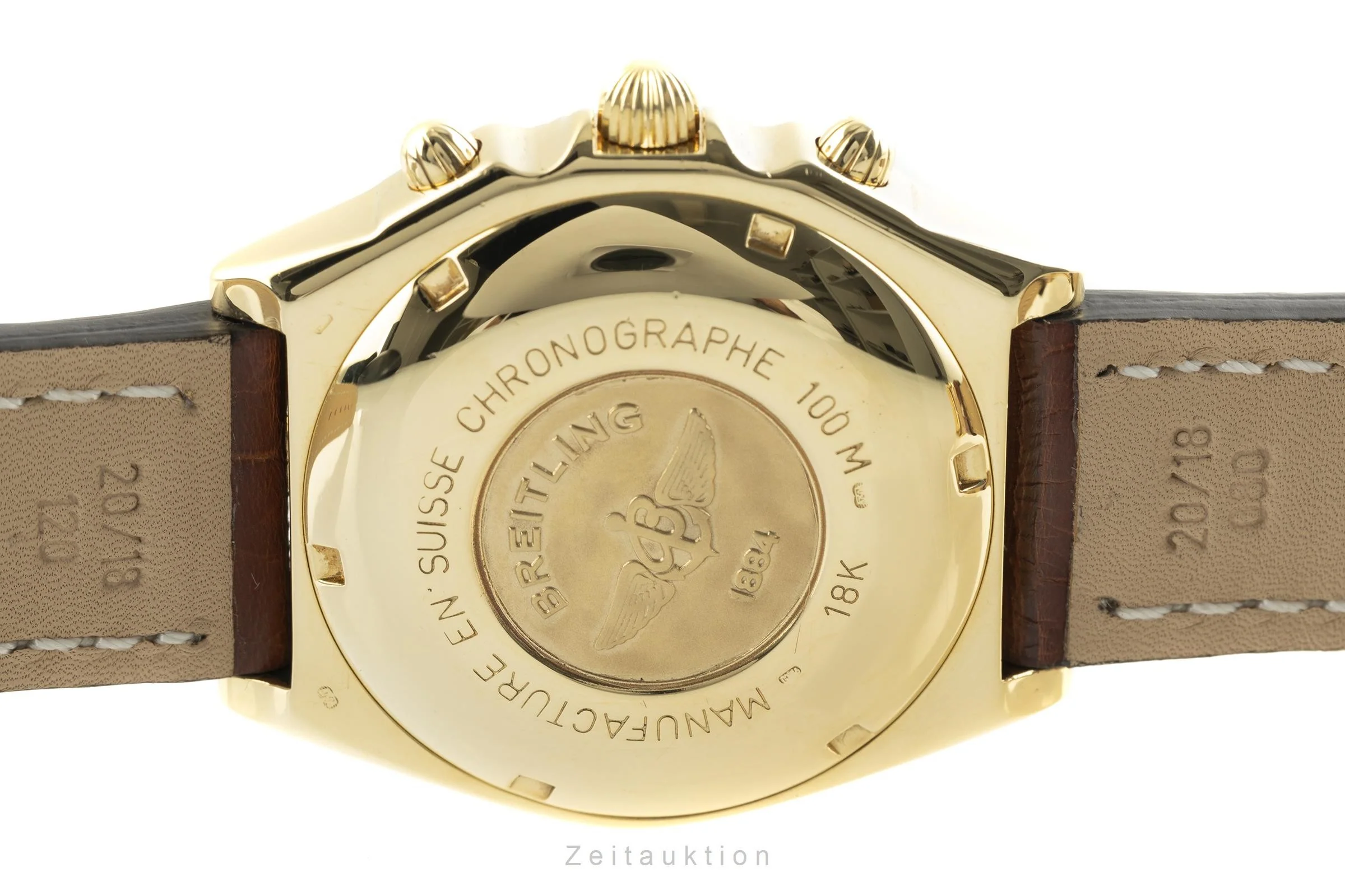 Breitling Chronomat chronograph 18 ct gold automatic men's watch K13048  [2201156] - Image 12