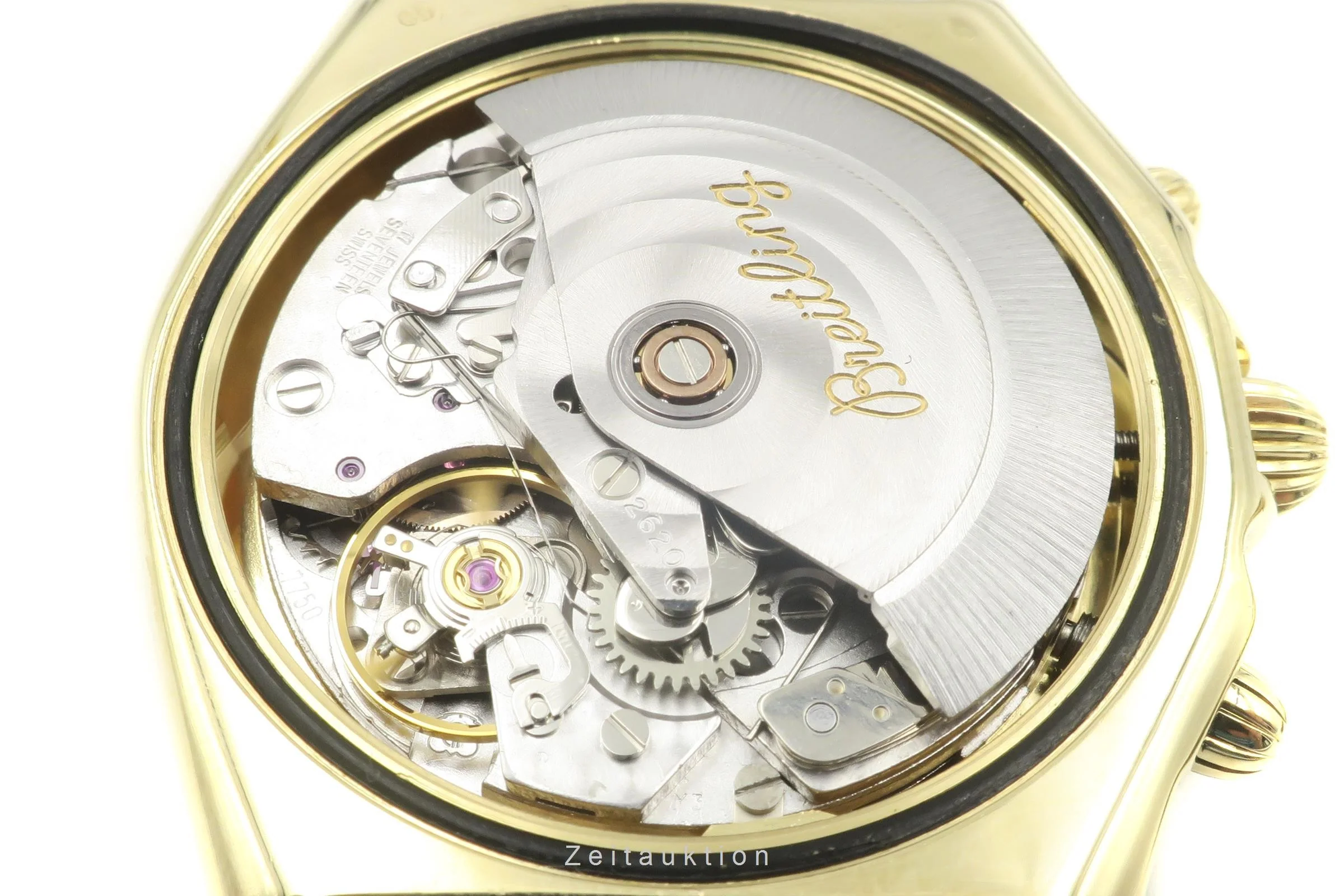 Breitling Chronomat chronograph 18 ct gold automatic men's watch K13048  [2201156] - Image 13