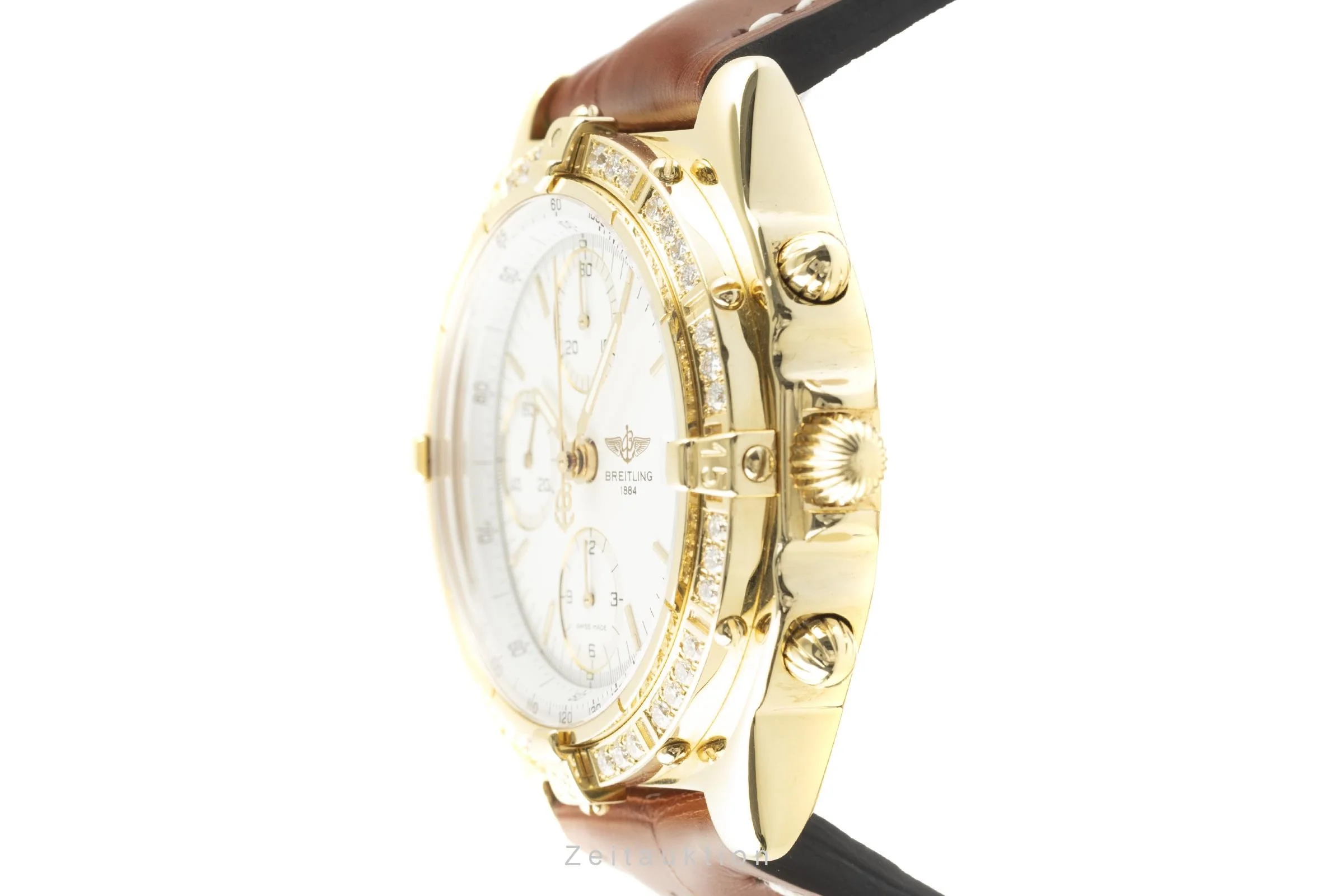 Breitling Chronomat chronograph 18 ct gold automatic men's watch K13048  [2201156] - Image 6