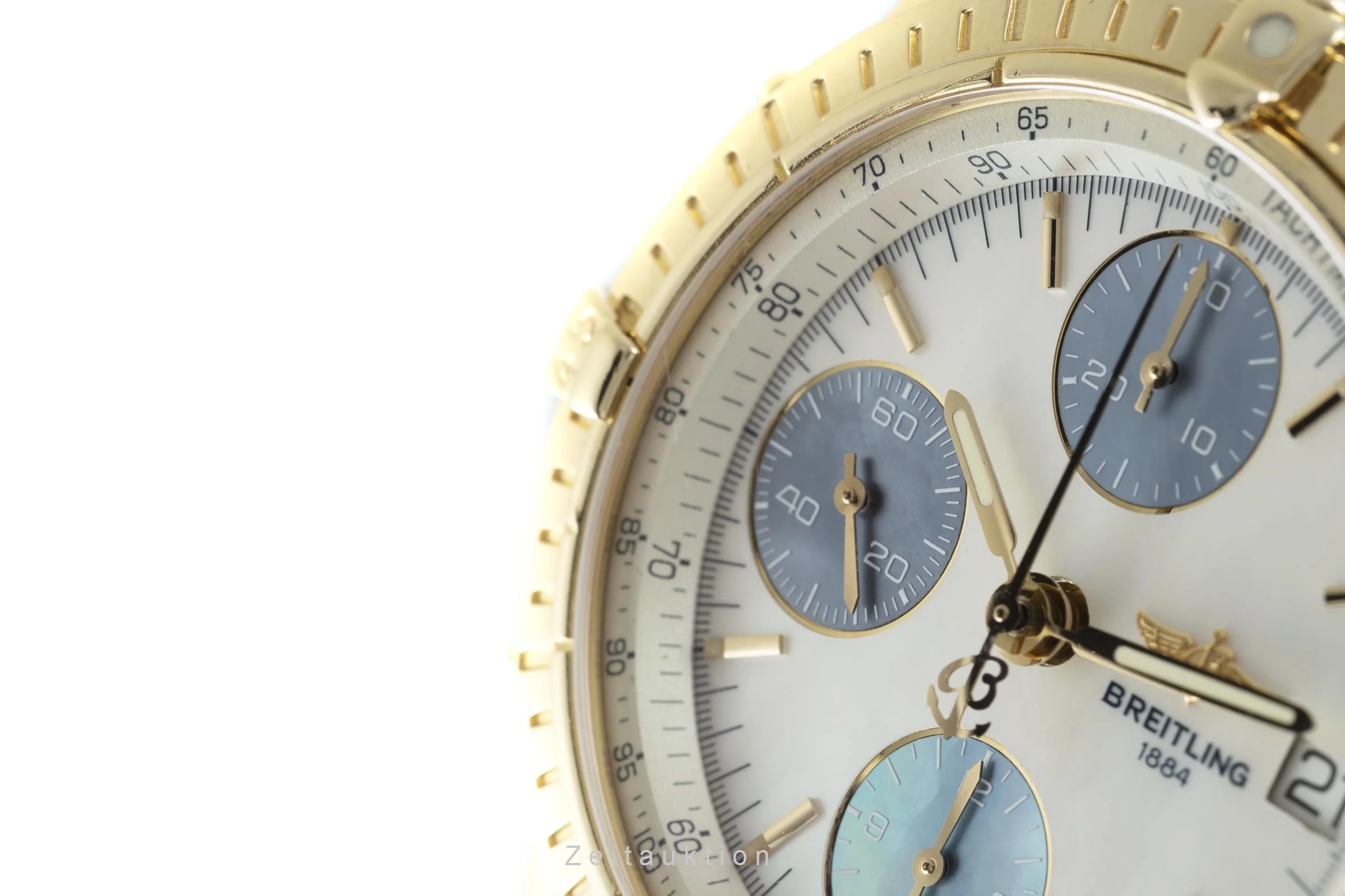 Breitling Chronomat chronograph 18 ct gold automatic men's watch K13050.1 LP: 22400EUR  [2108819] - Image 11