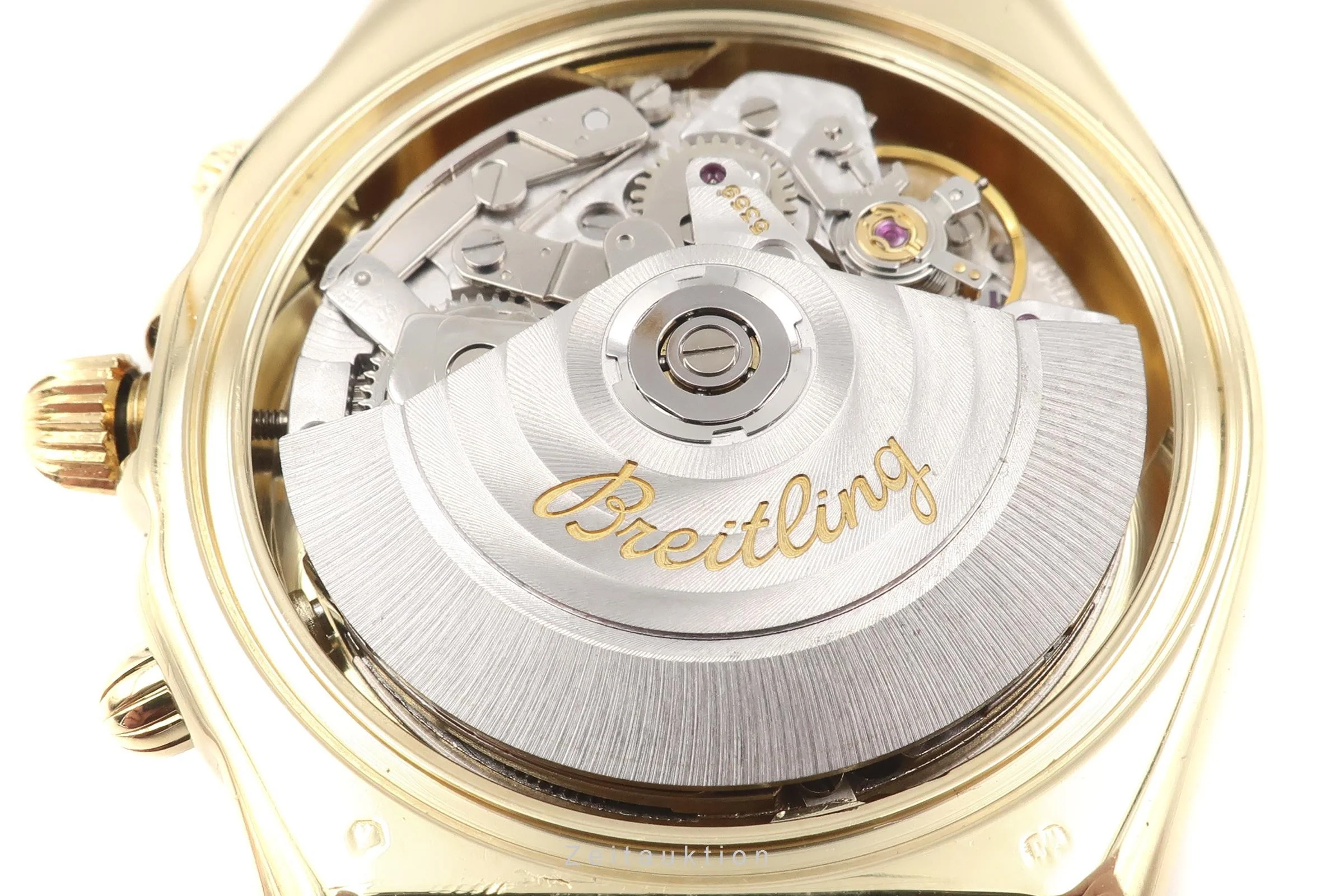 Breitling Chronomat chronograph 18 ct gold automatic men's watch K13050.1 LP: 22400EUR  [2108819] - Image 15