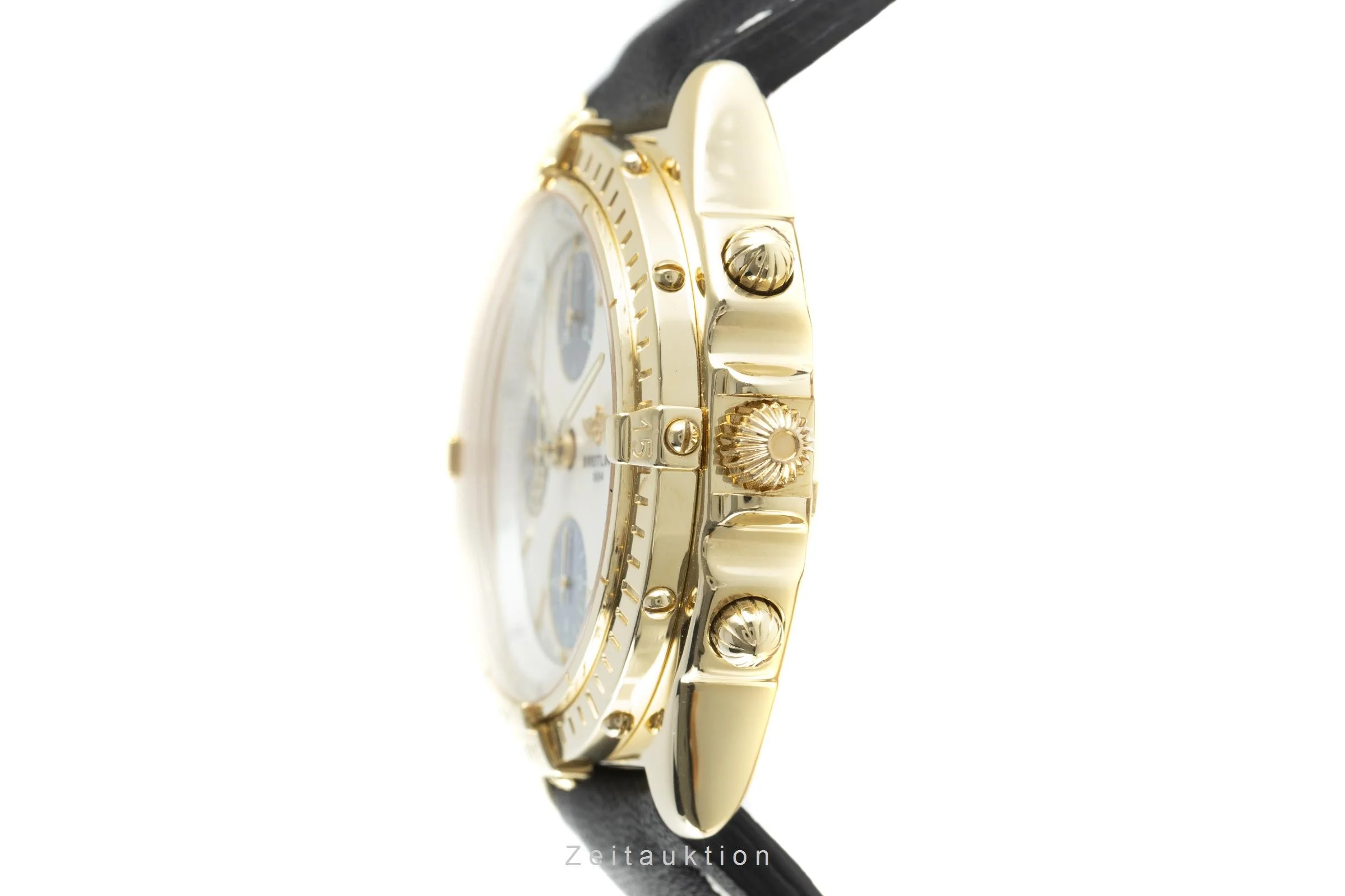 Breitling Chronomat chronograph 18 ct gold automatic men's watch K13050.1 LP: 22400EUR  [2108819] - Image 6