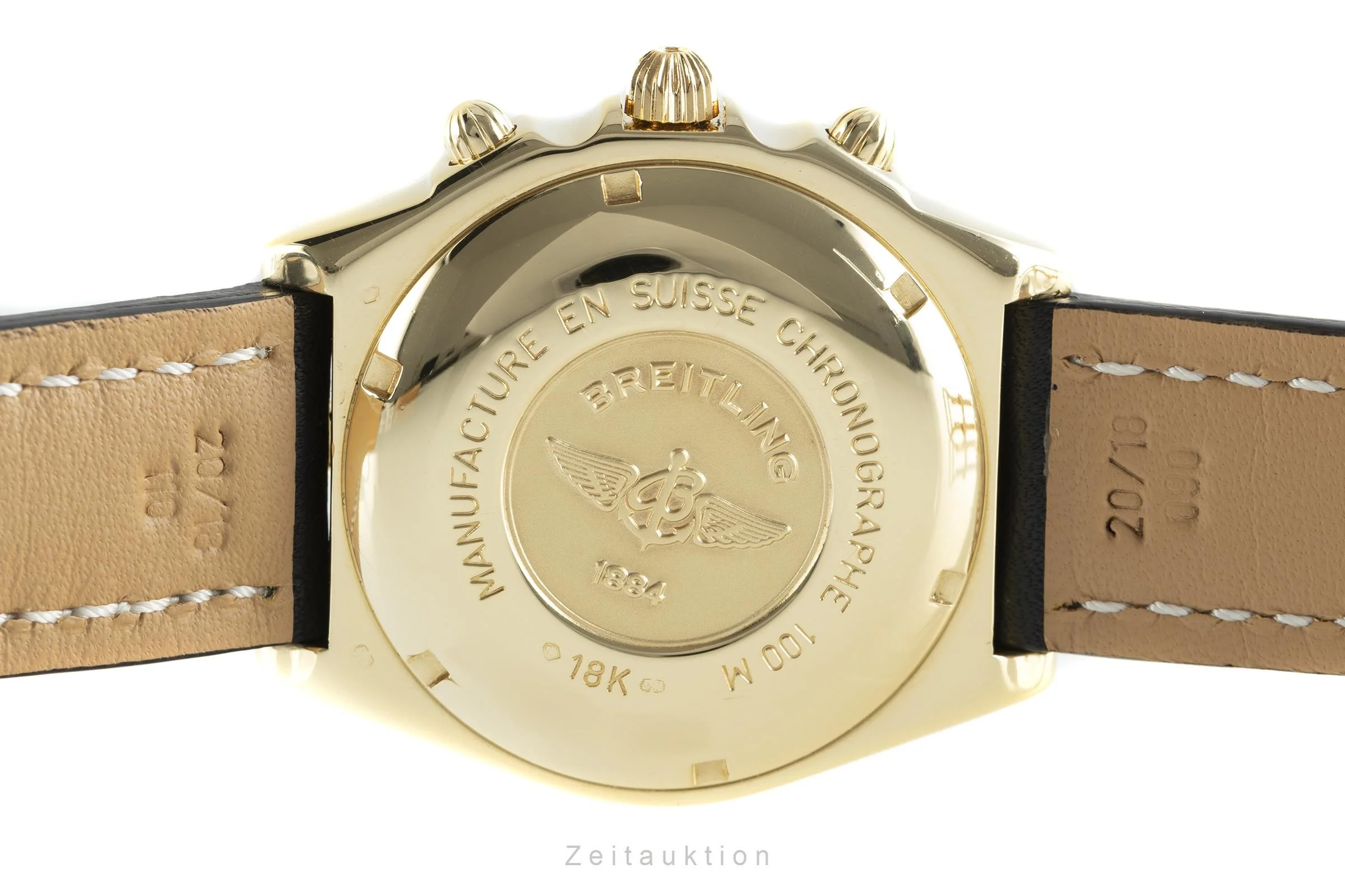 Breitling Chronomat chronograph 18 ct gold automatic men's watch K13050.1 LP: 22400EUR  [2108819] - Image 9