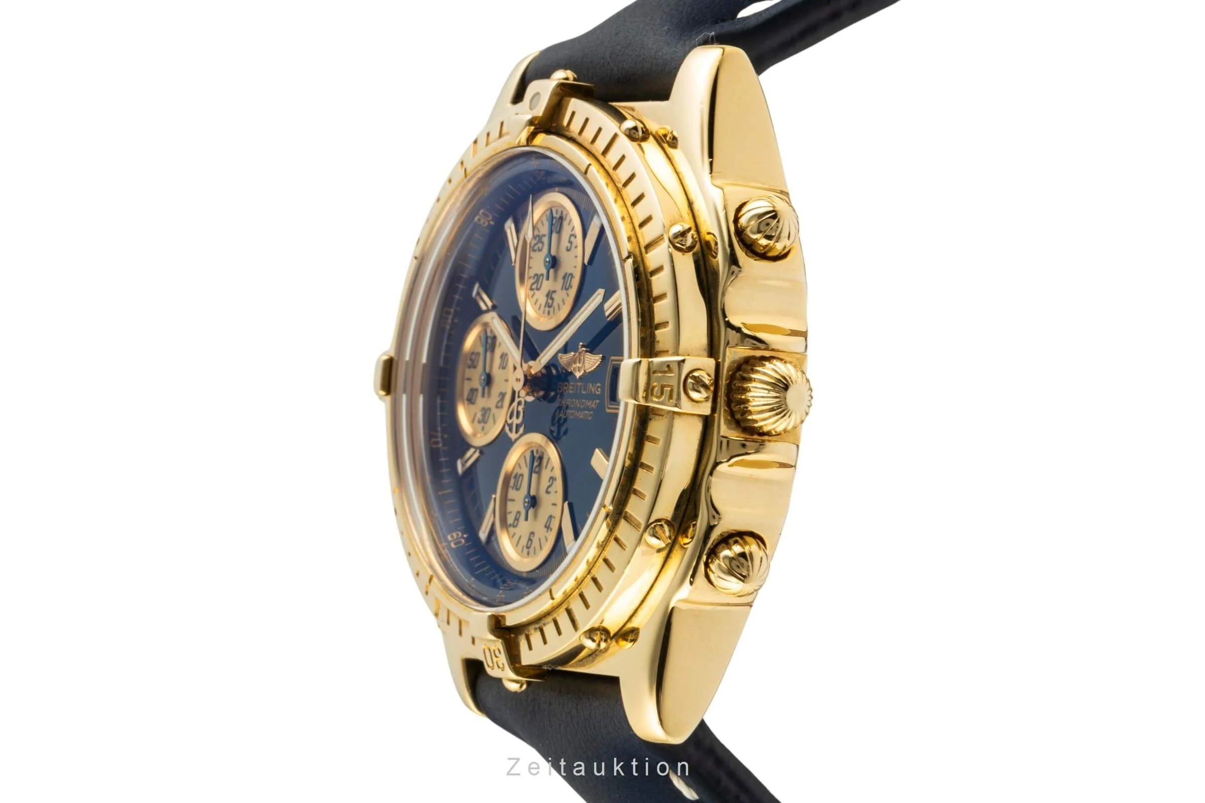 Breitling Chronomat chronograph 18 ct gold automatic men's watch K13050.1  [2402735] - Image 6
