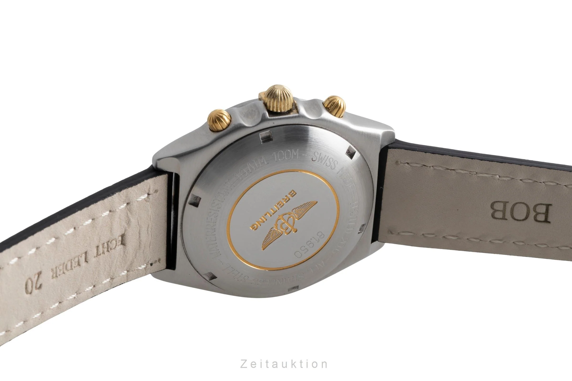 Breitling Chronomat chronograph gilt / steel automatic men's watch 81.950  [2501642] - Image 11