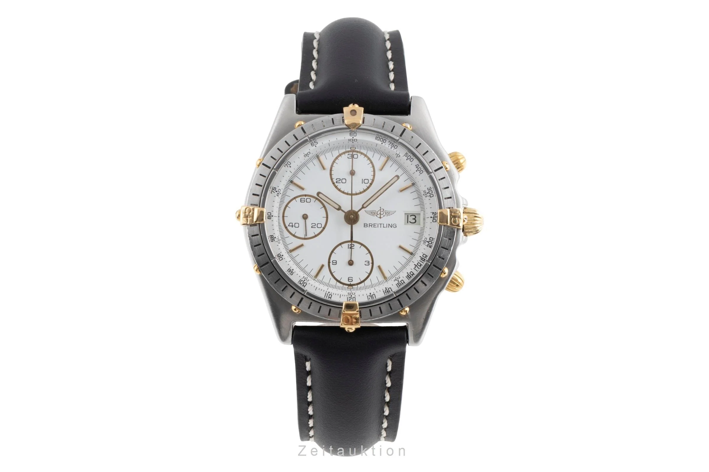 Breitling Chronomat chronograph gilt / steel automatic men's watch 81.950  [2501642] - Image 5