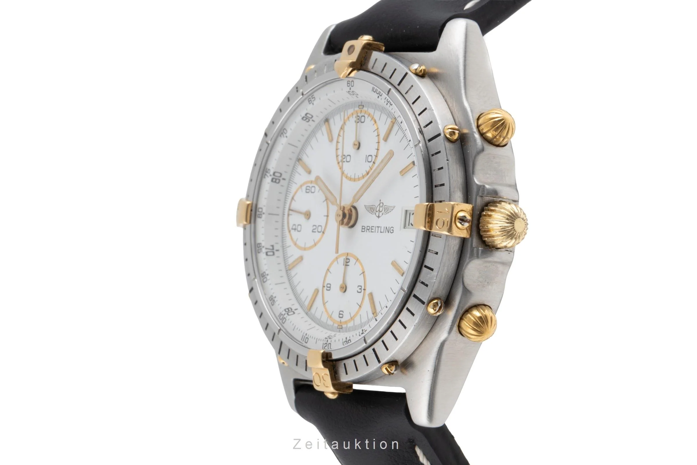 Breitling Chronomat chronograph gilt / steel automatic men's watch 81.950  [2501642] - Image 7