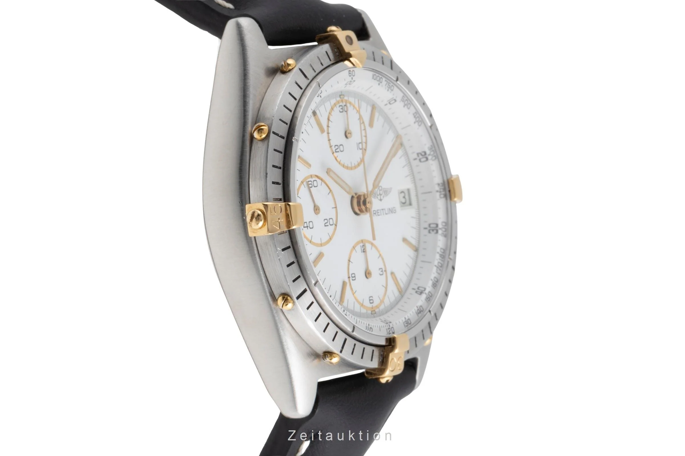 Breitling Chronomat chronograph gilt / steel automatic men's watch 81.950  [2501642] - Image 8