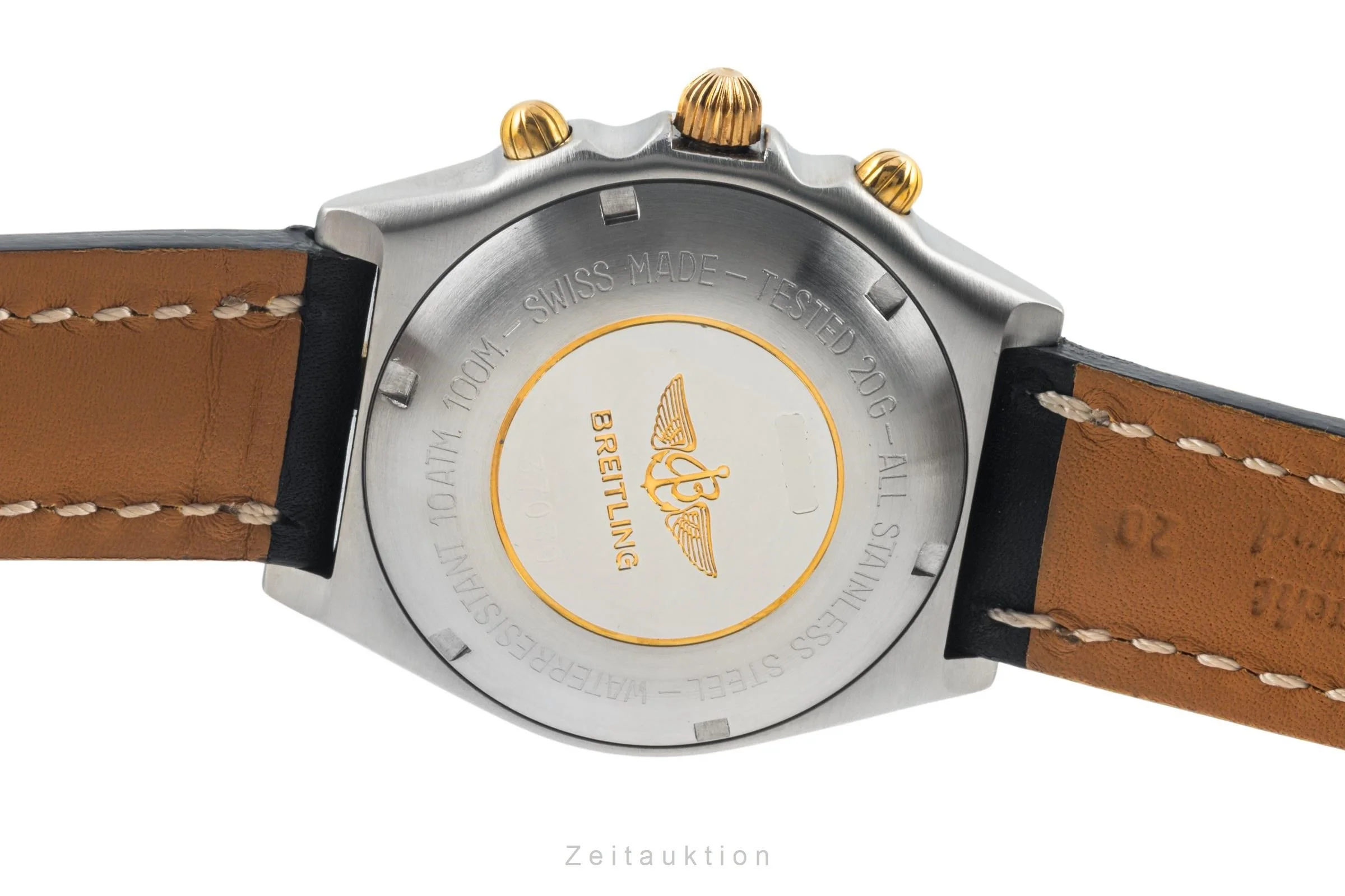 Breitling Chronomat chronograph gilt / steel automatic men's watch 81.950 Vintage  [2400497] - Image 10