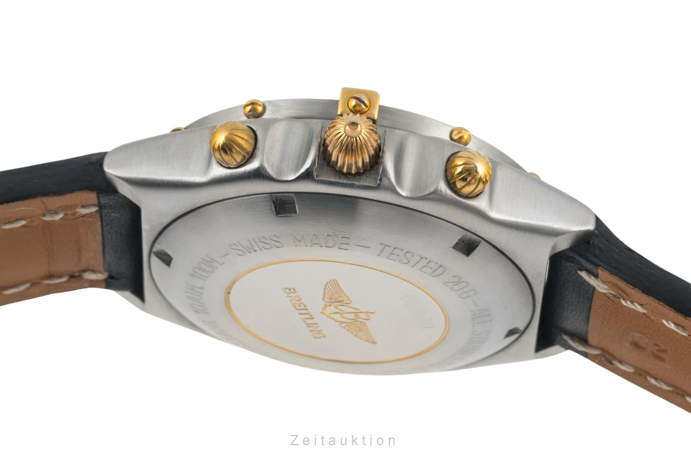 Breitling Chronomat chronograph gilt / steel automatic men's watch 81.950 Vintage  [2400497] - Image 11