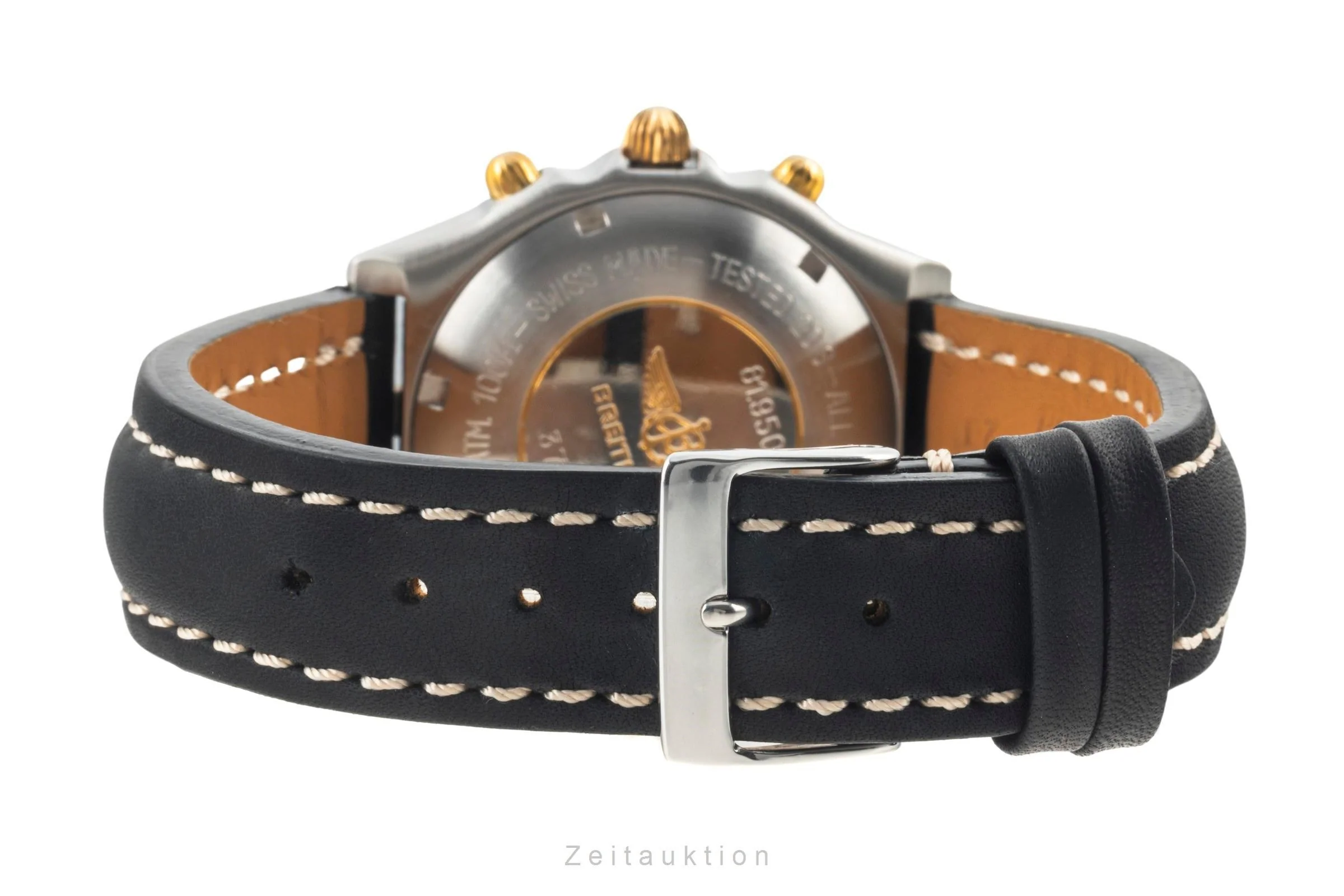 Breitling Chronomat chronograph gilt / steel automatic men's watch 81.950 Vintage  [2400497] - Image 15