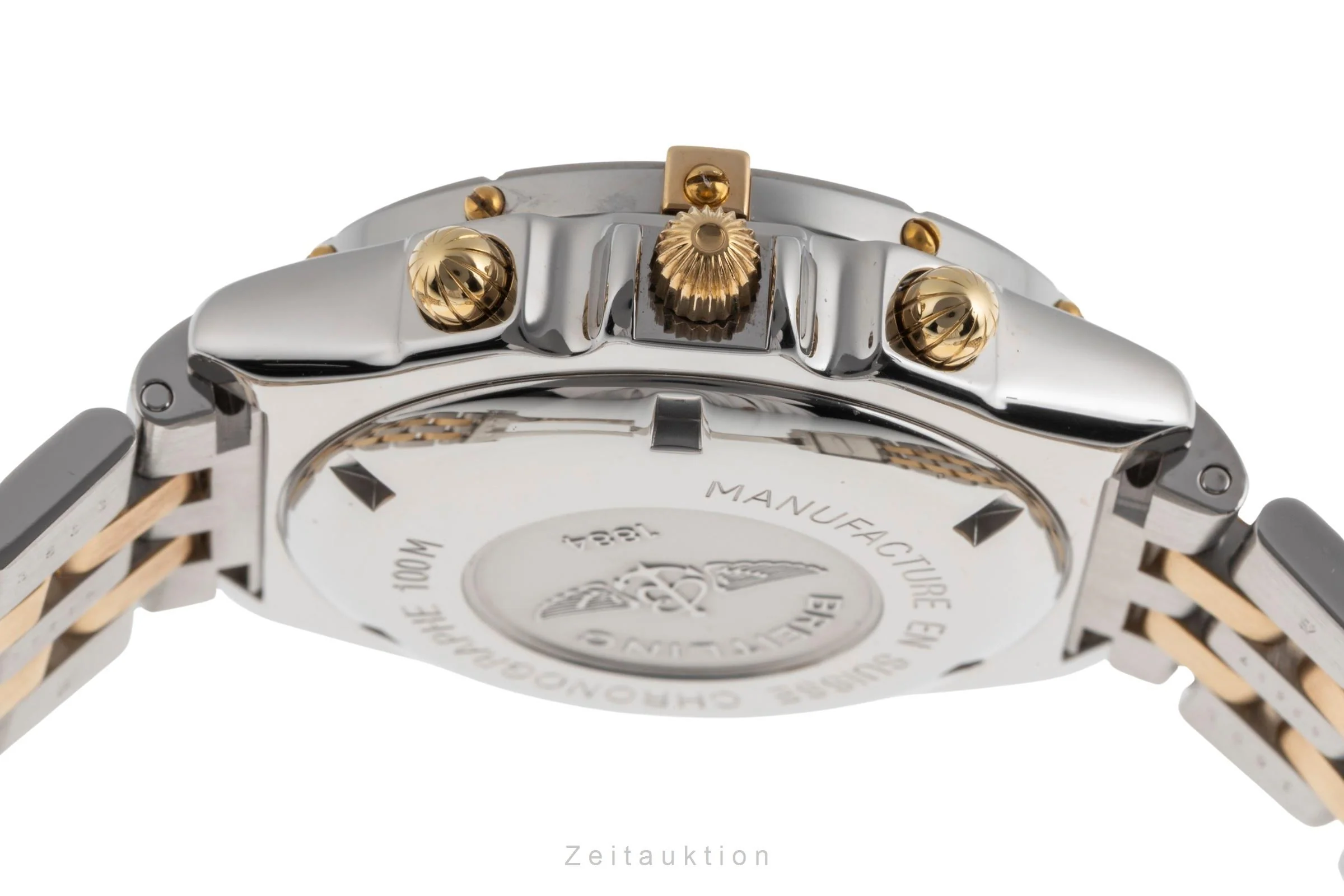 Breitling Chronomat chronograph gilt / steel automatic men's watch 81950  [2502052] - Image 12