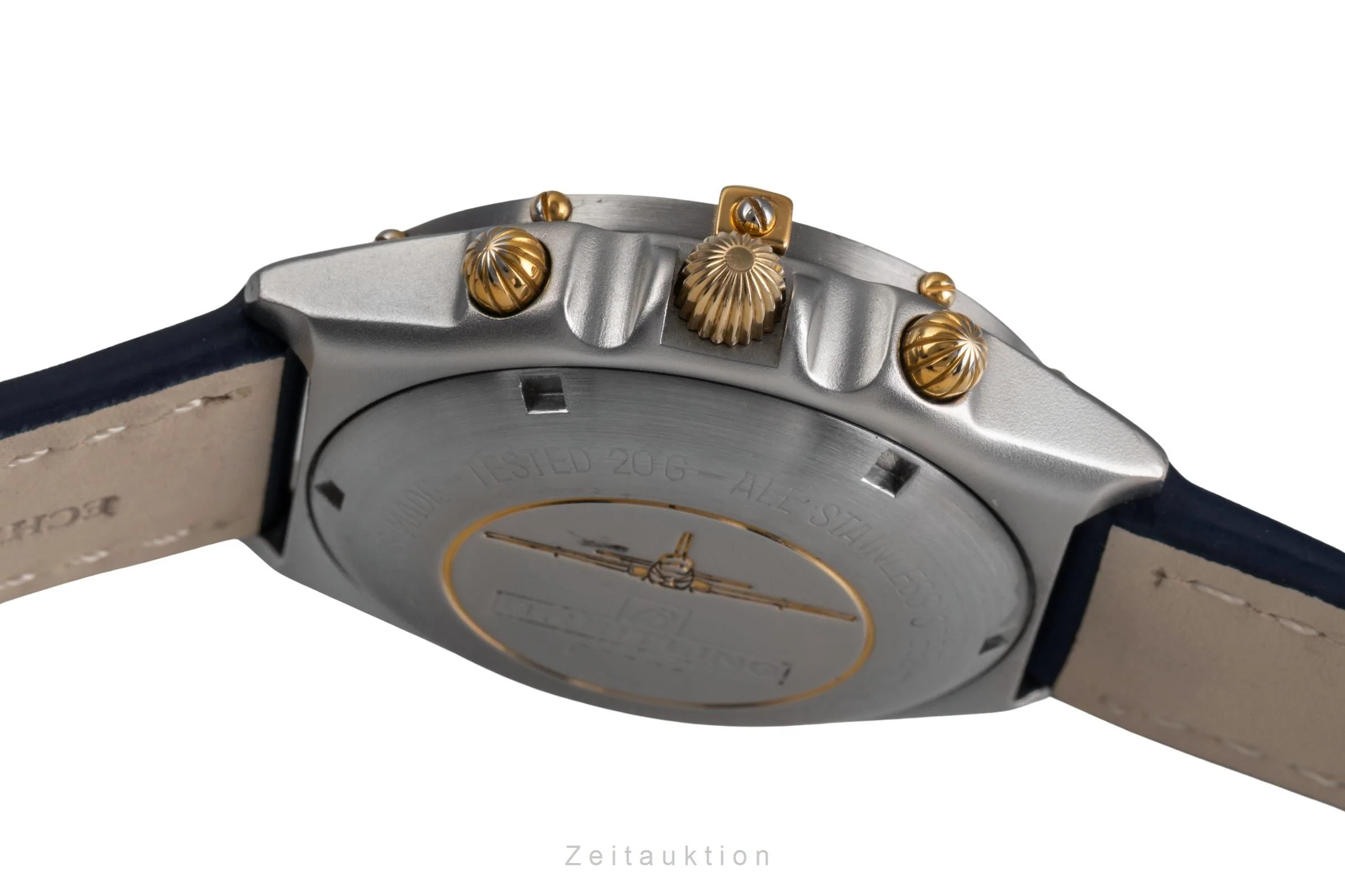 Breitling Chronomat chronograph gilt / steel automatic men's watch 81950  [2503138] - Image 12