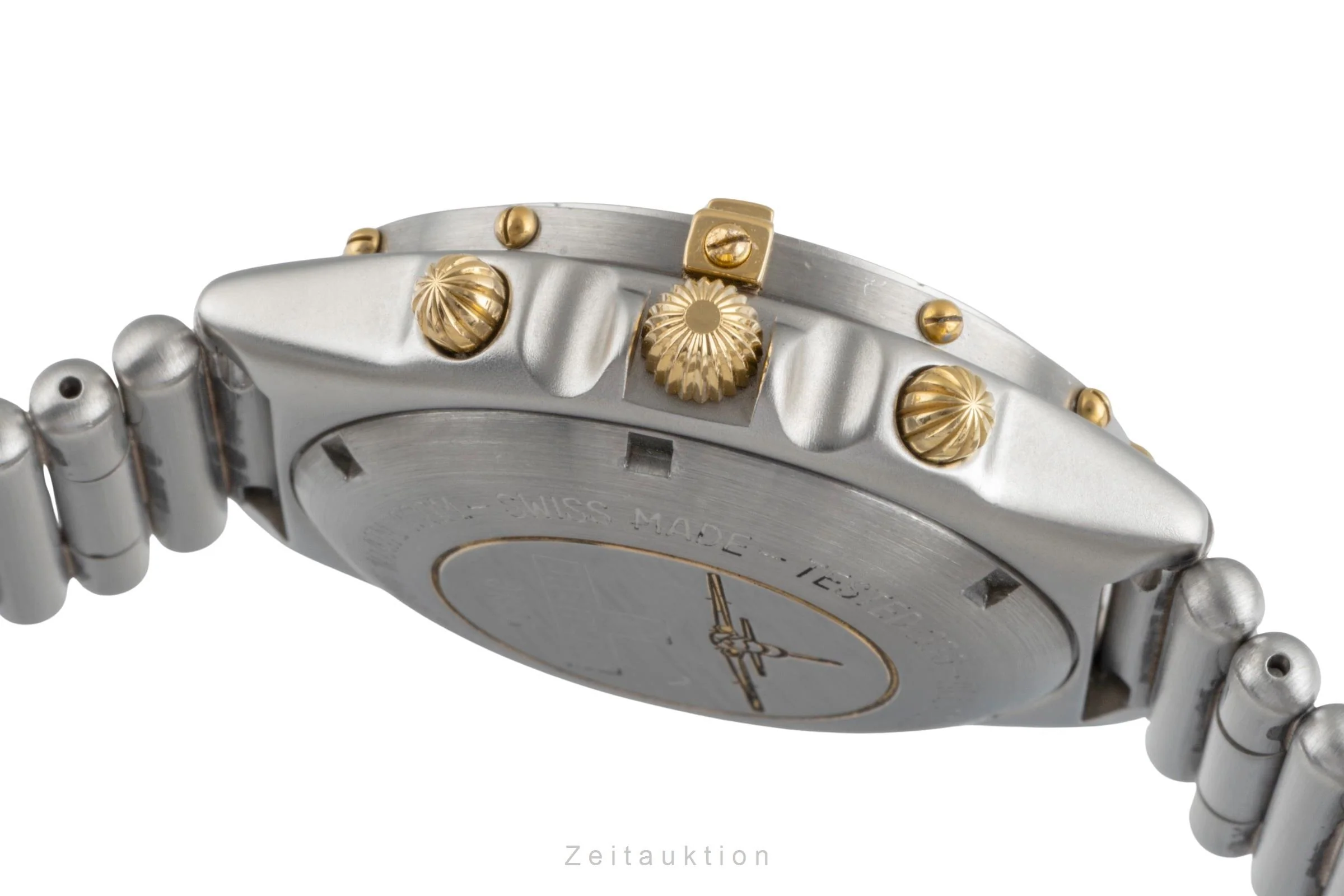 Breitling Chronomat chronograph gilt / steel automatic men's watch 81950  [2505250] - Image 12