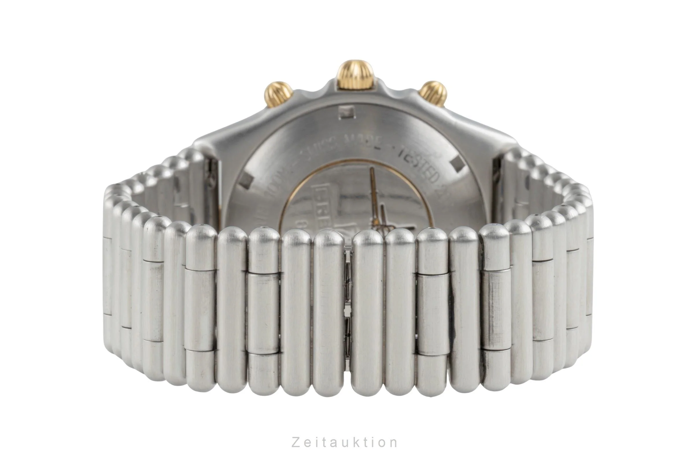 Breitling Chronomat chronograph gilt / steel automatic men's watch 81950  [2505250] - Image 13