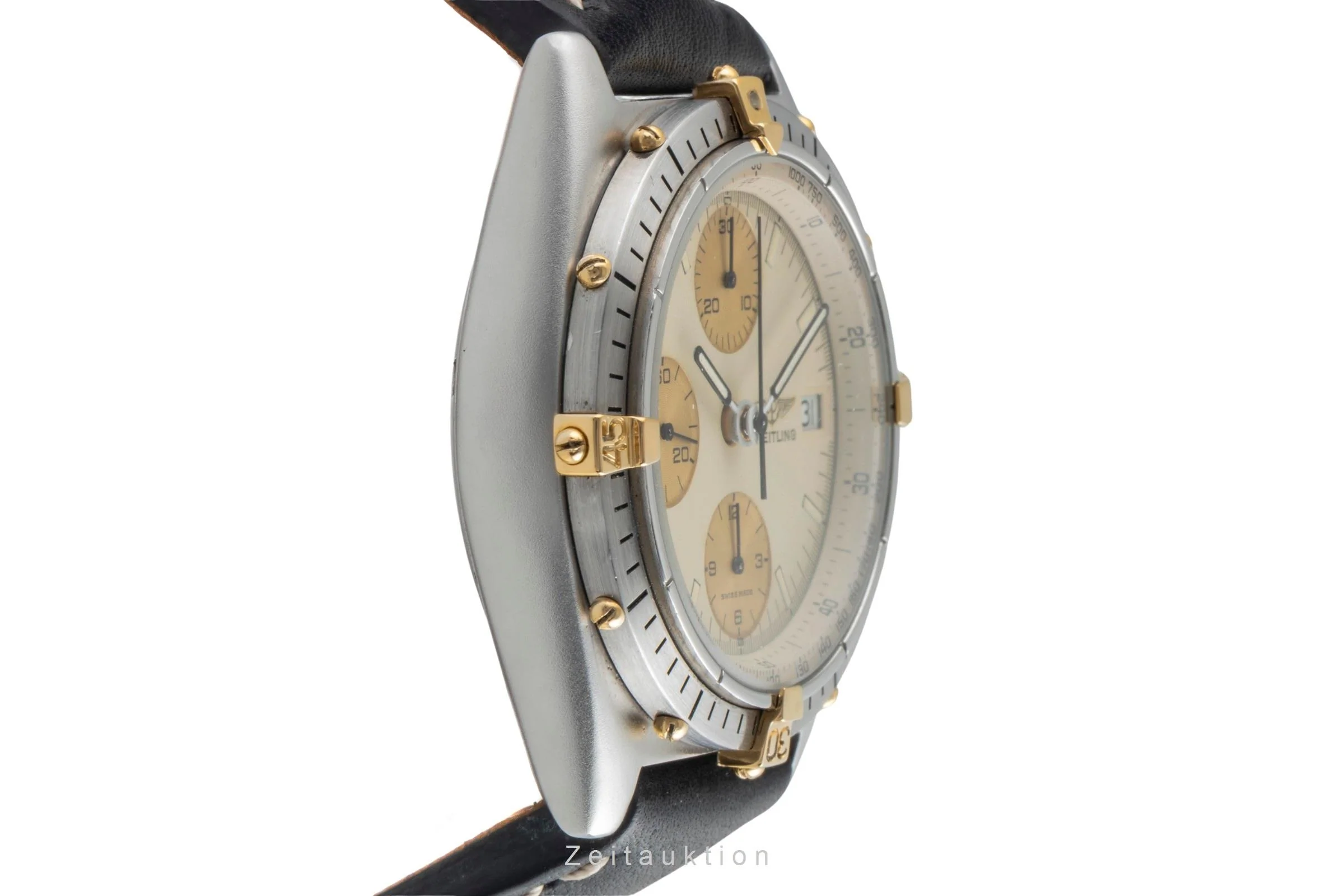 Breitling Chronomat chronograph gilt / steel automatic men's watch 81950  [2505332] - Image 8