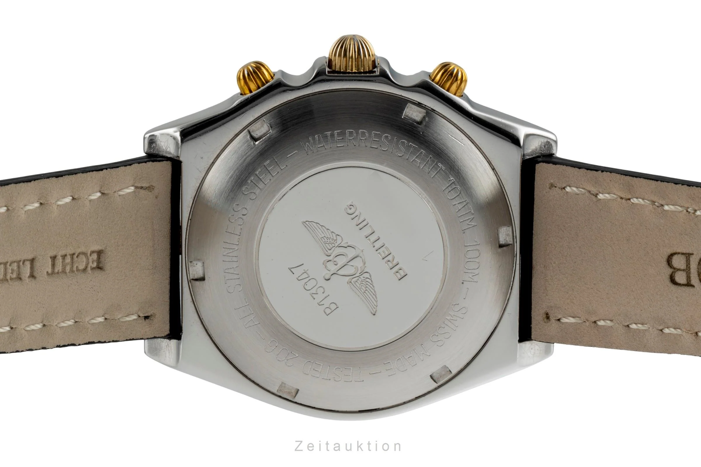 Breitling Chronomat chronograph gilt / steel automatic men's watch B13047  [2502249] - Image 11